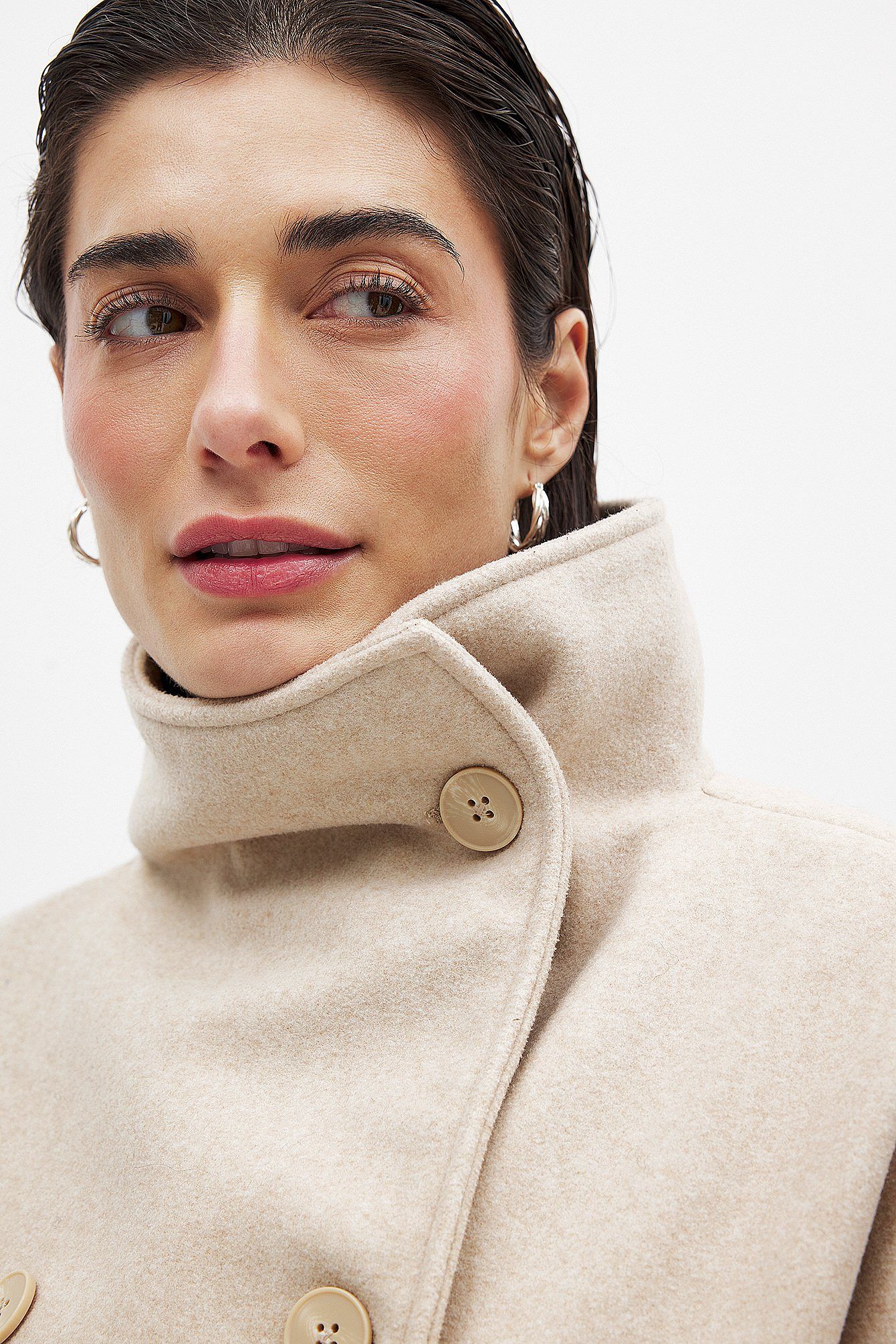 Aveline Wool Blend Coat