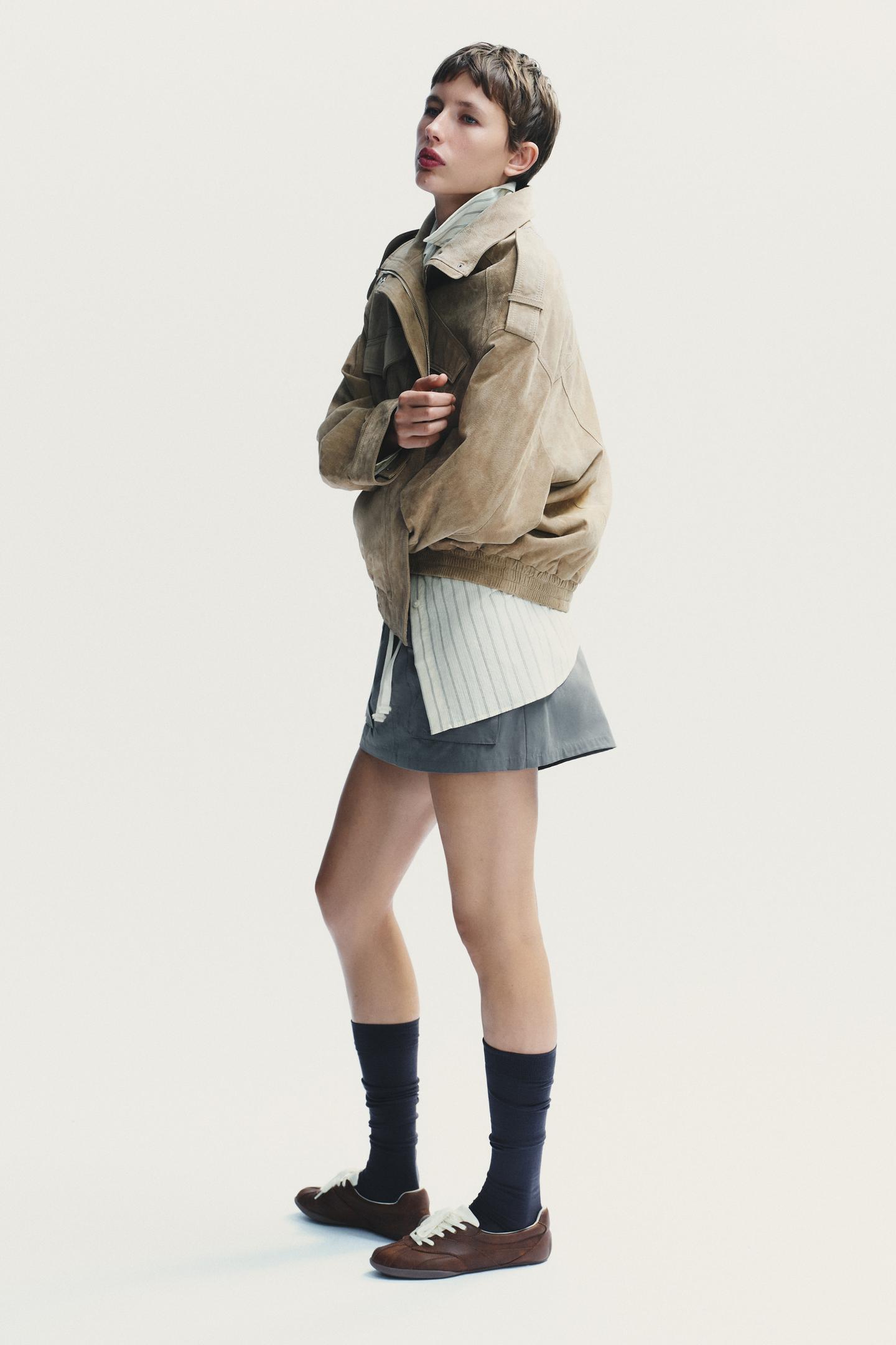 Arielle | Suede Leather Jacket