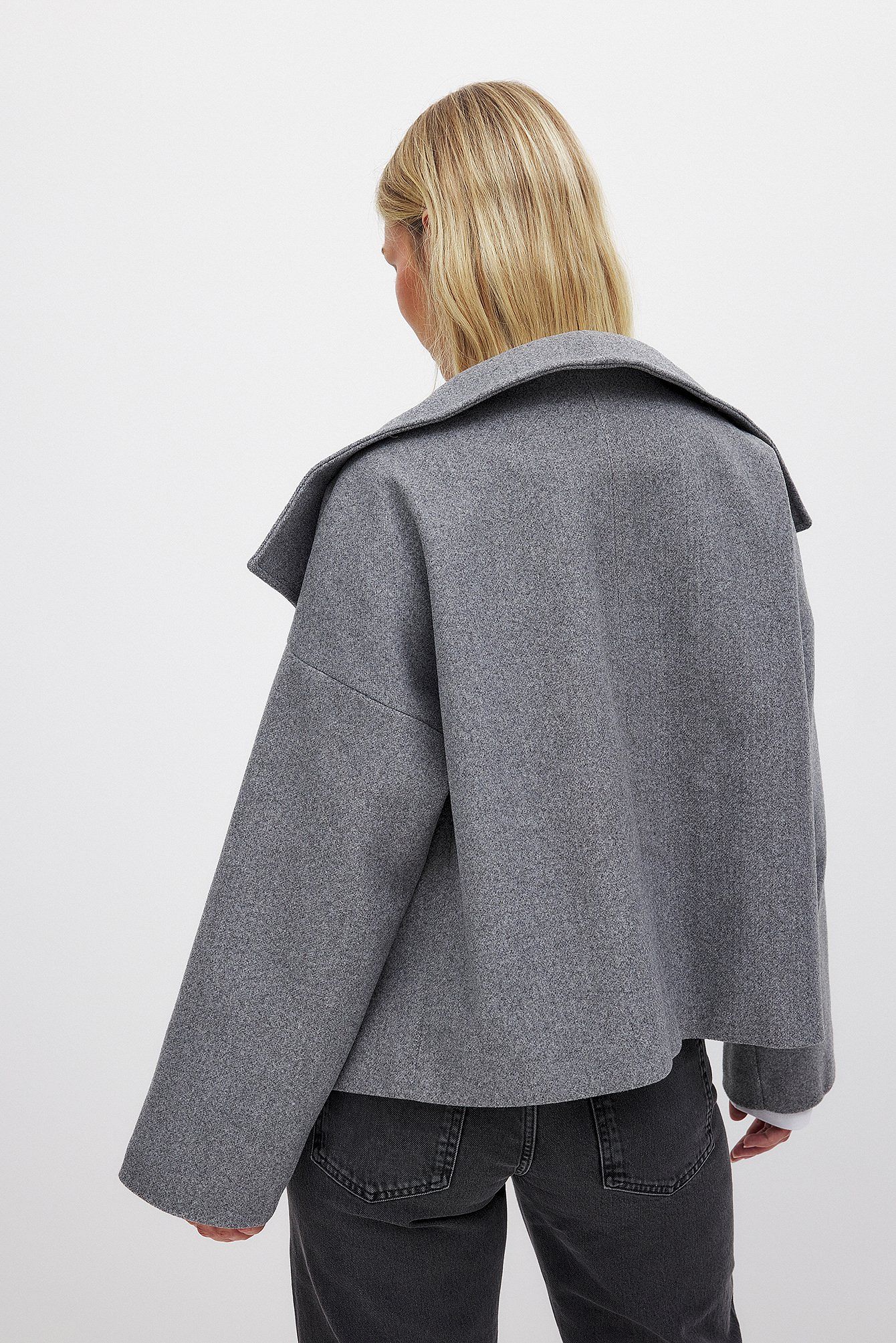 Aveline Wool Blend Coat