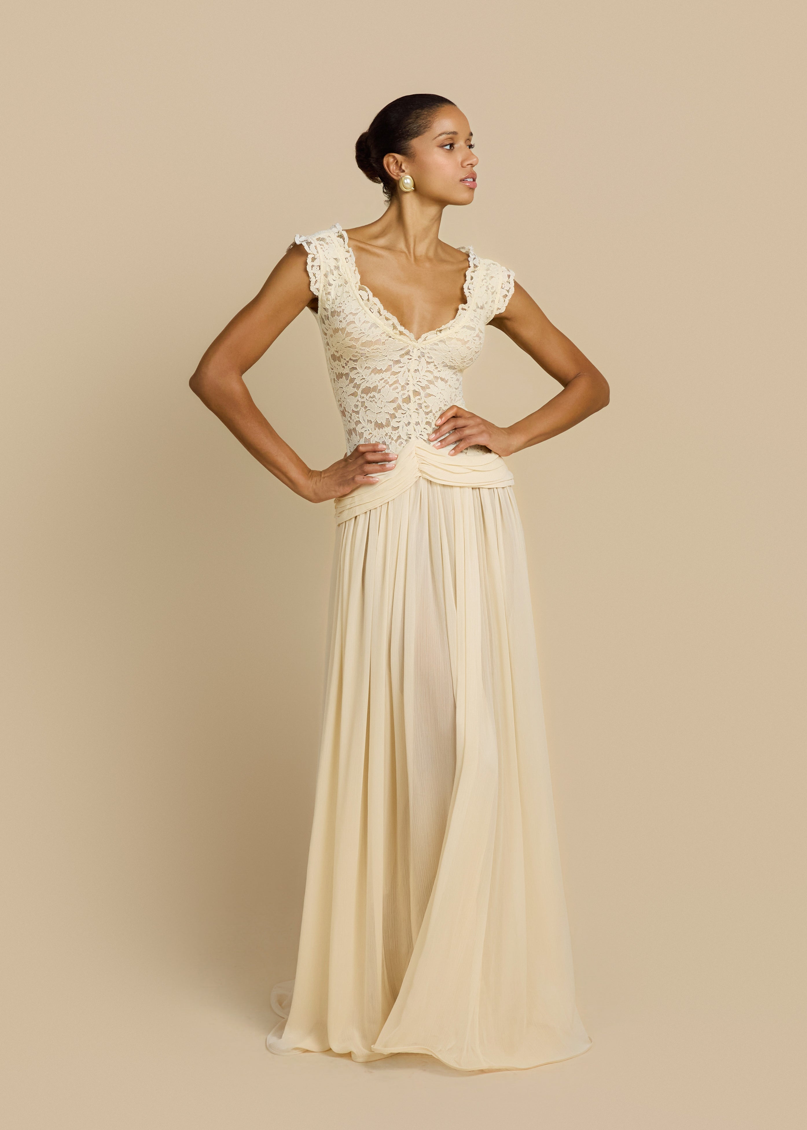 Lucienne Lace Gown