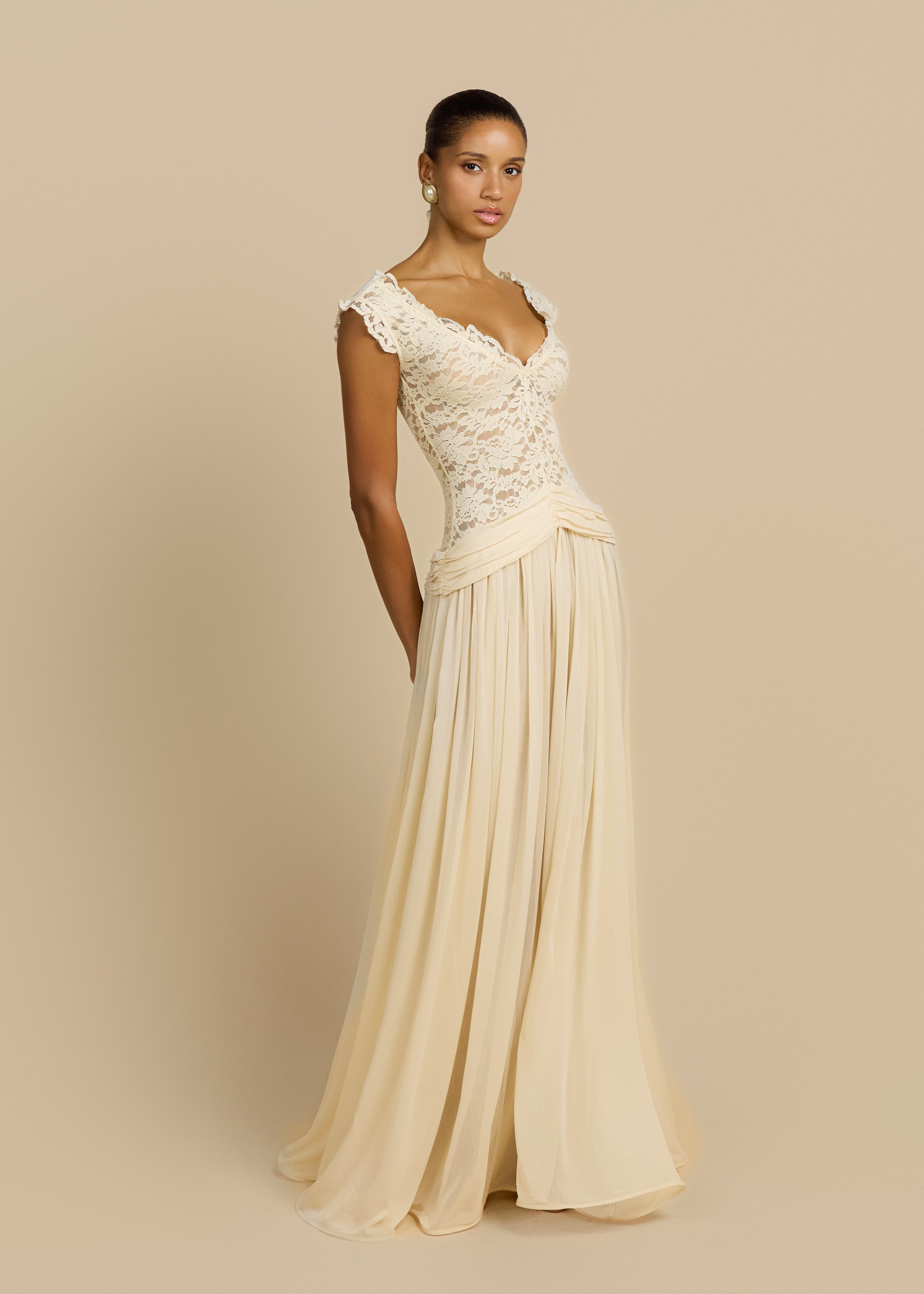 Lucienne Lace Gown