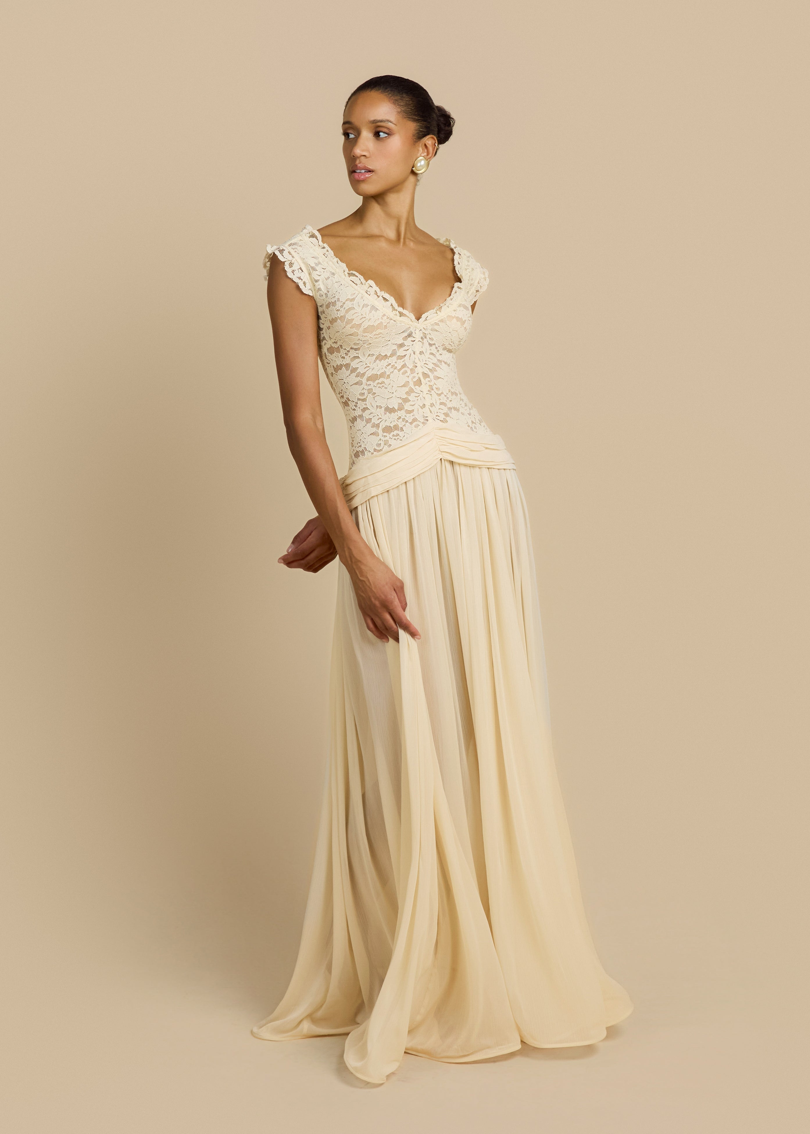 Lucienne Lace Gown