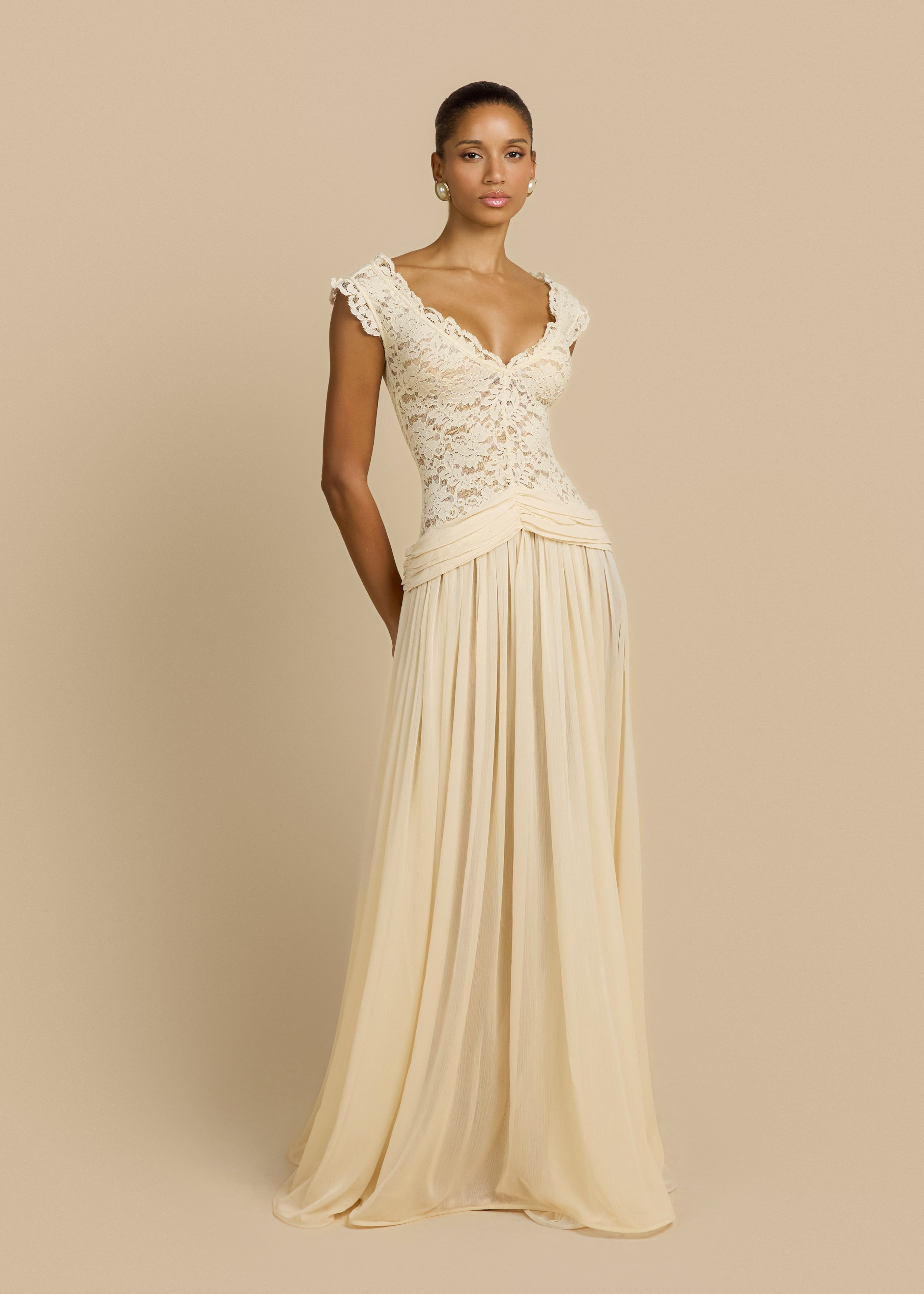 Lucienne Lace Gown