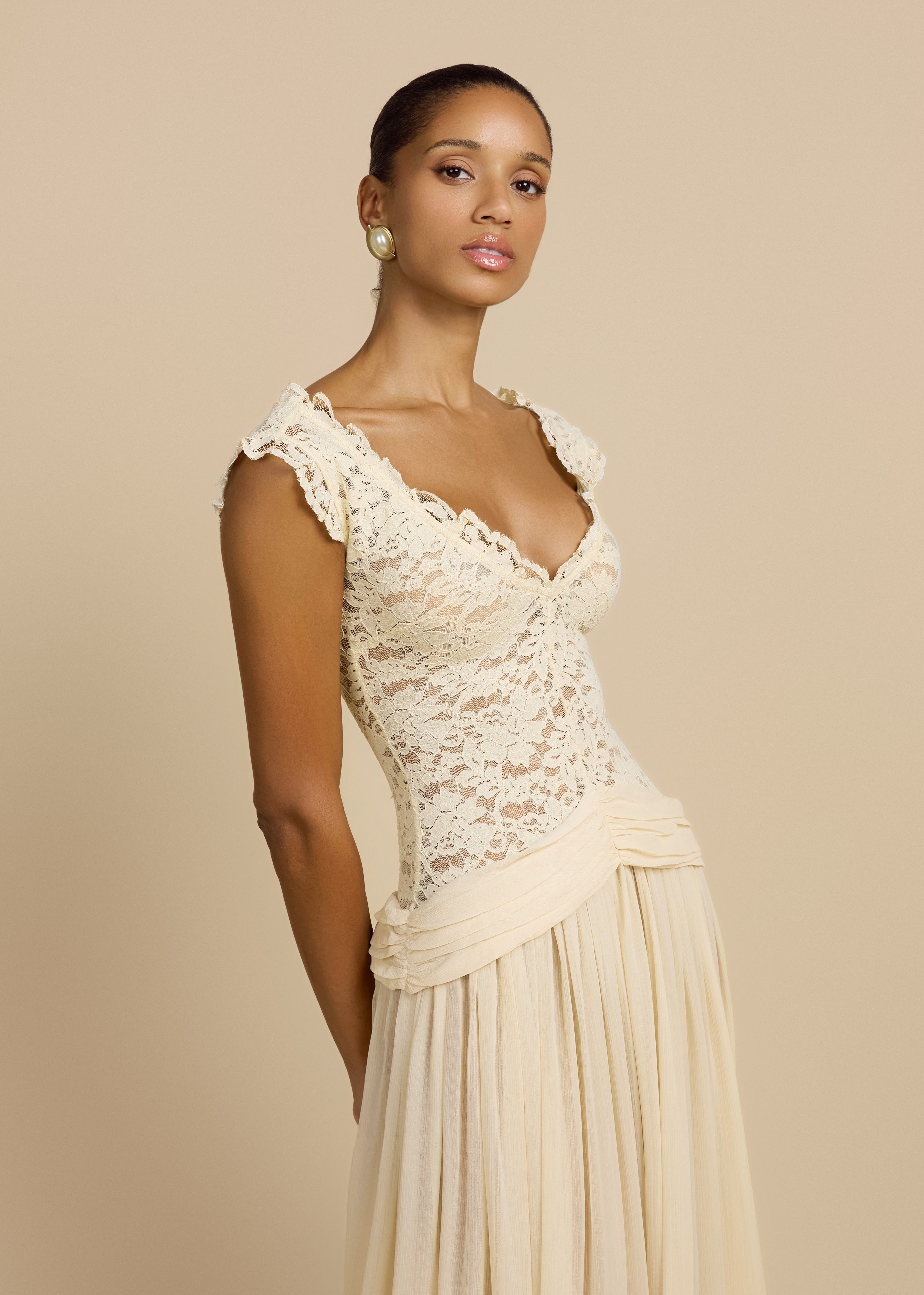 Lucienne Lace Gown