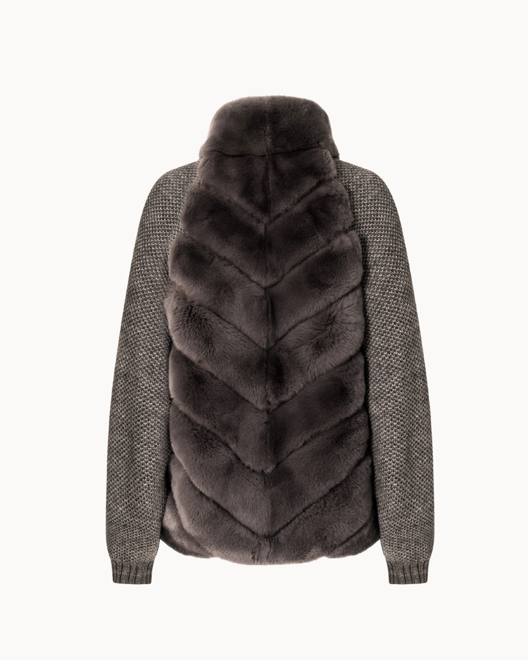 Shaina | Fur Knit Jacket