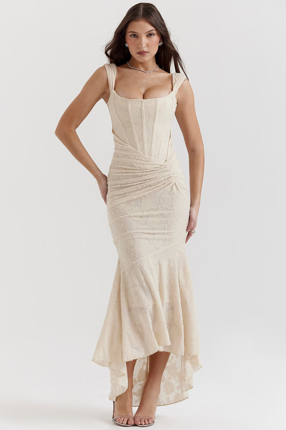 Aveline | Asymmetric Maxi Dress