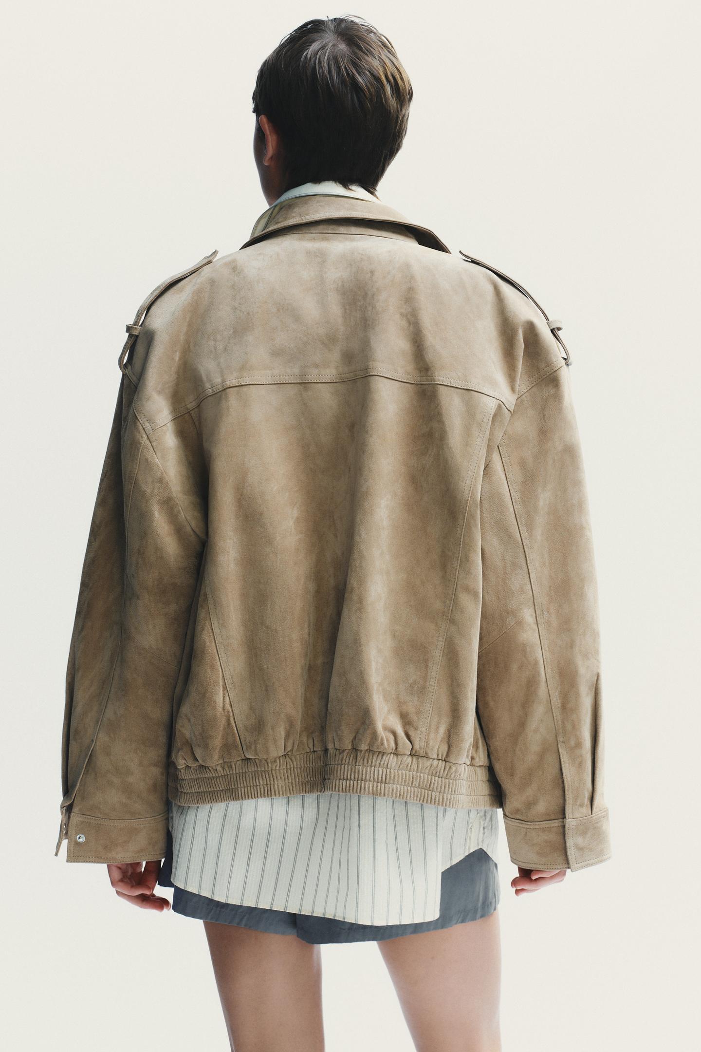 Arielle | Suede Leather Jacket