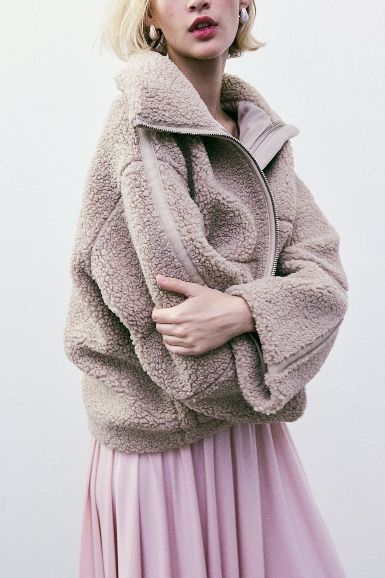 Oversized Teddy Jacket