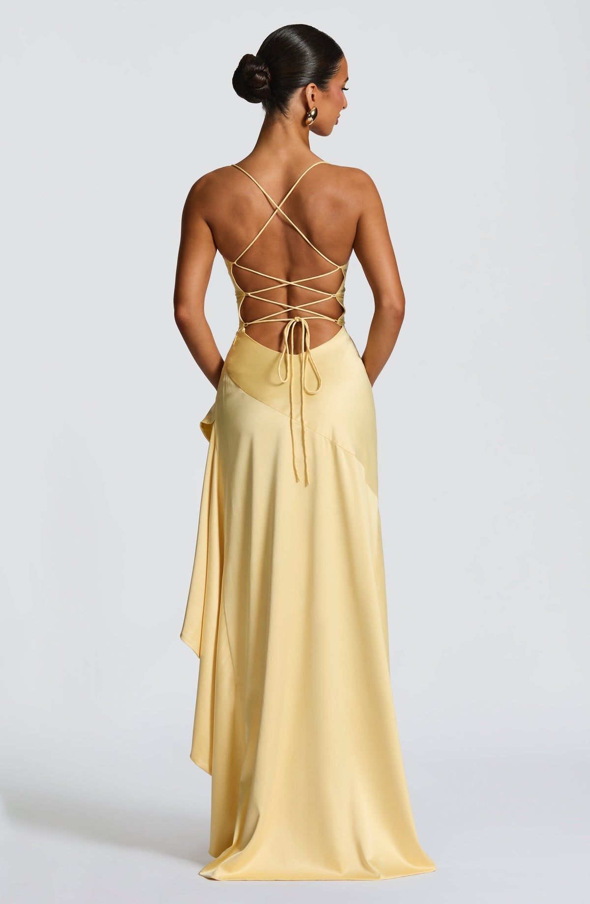 Sorelle Satin Maxi Dress
