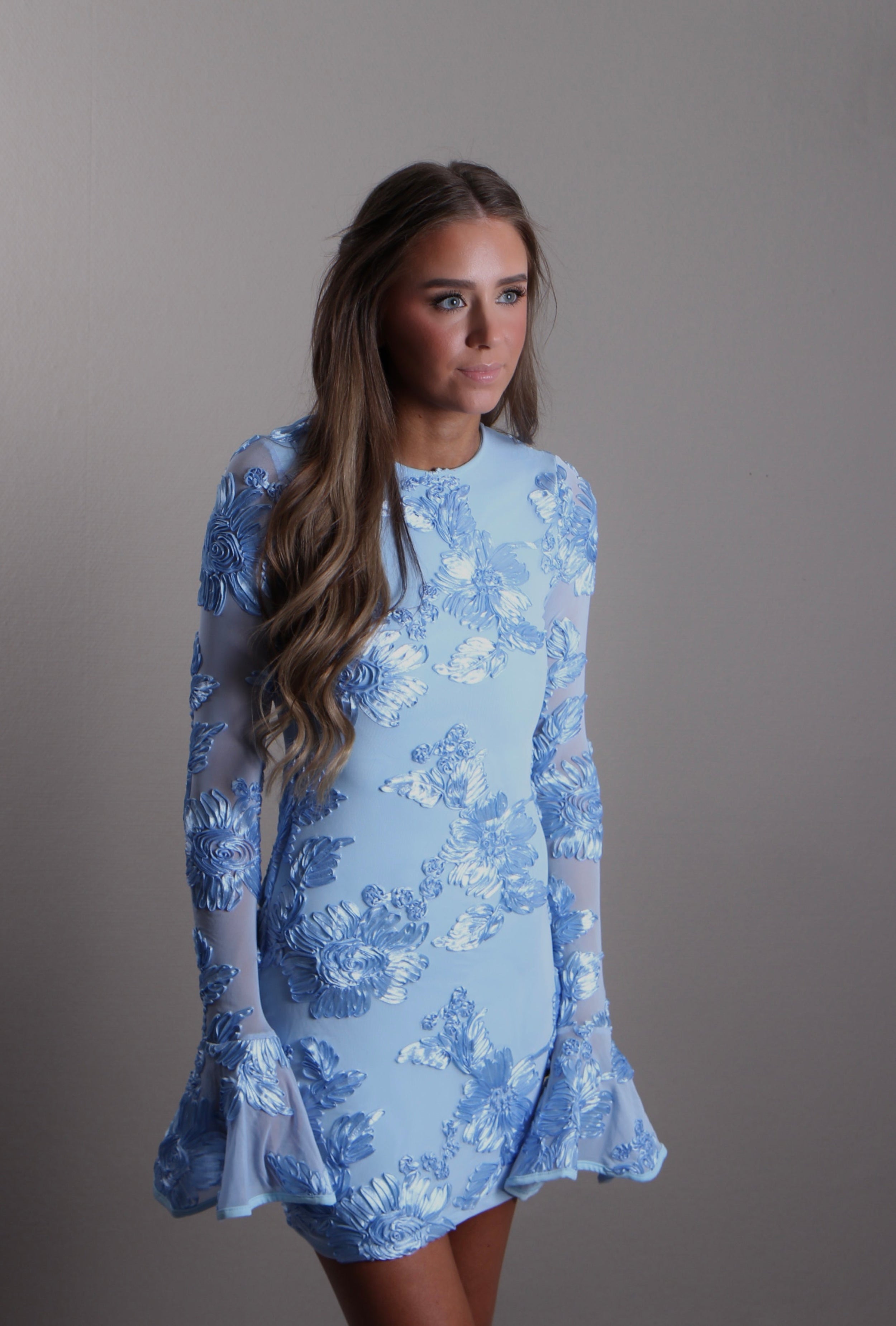 Flora Open Back Dress