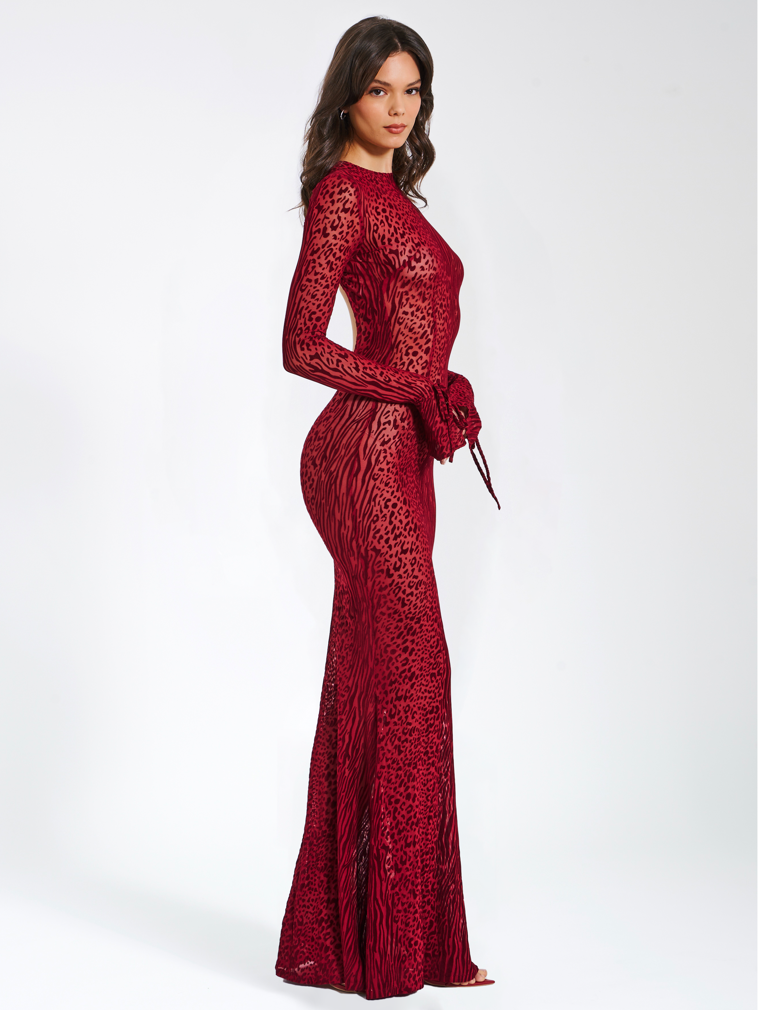 Seraph Sheer Velvet Maxi