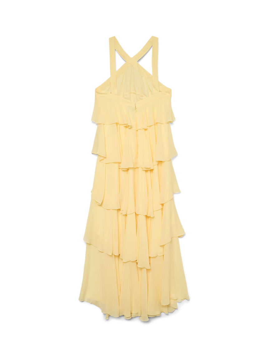 Élan Halter Maxi Dress