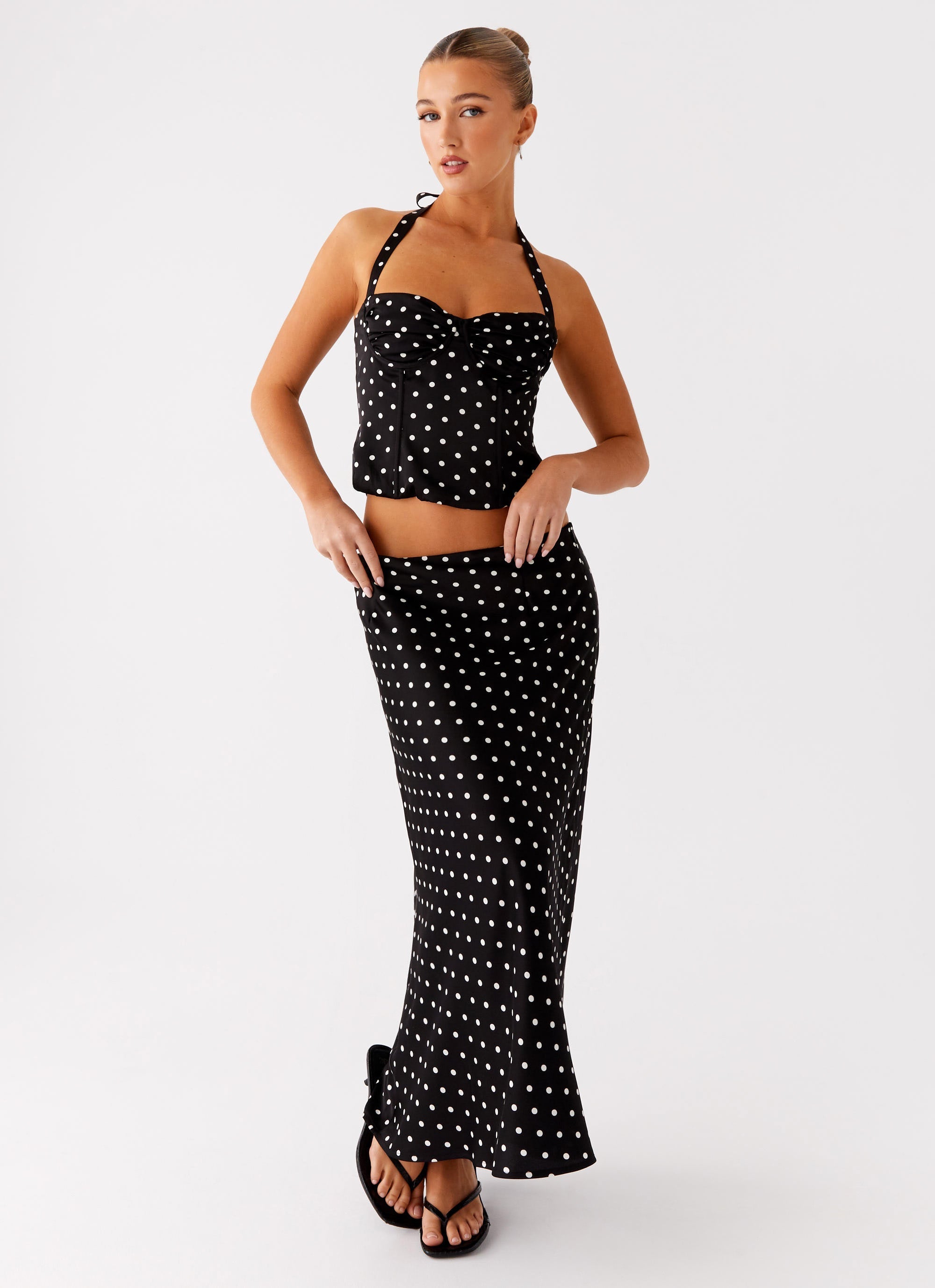 Monroe Halter Corset Top