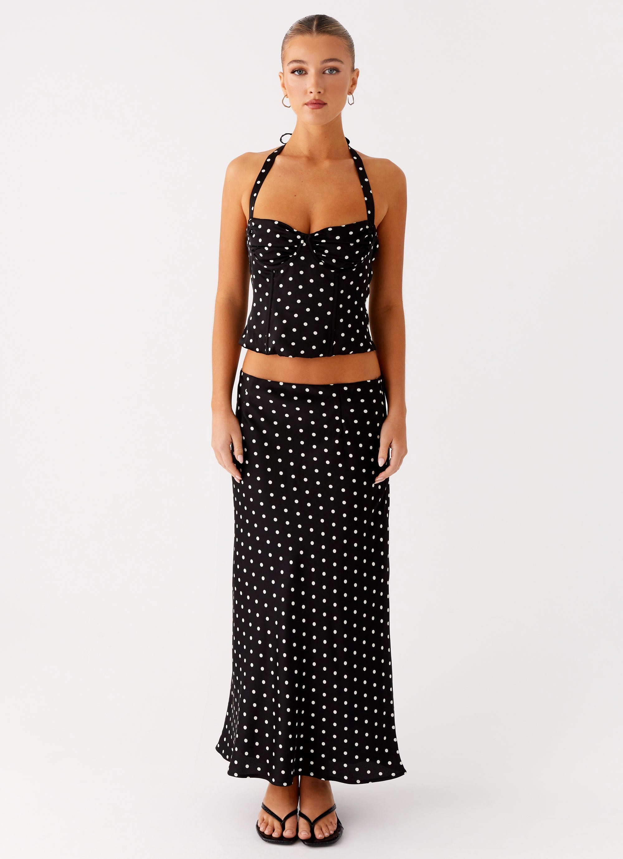 Monroe Halter Corset Top