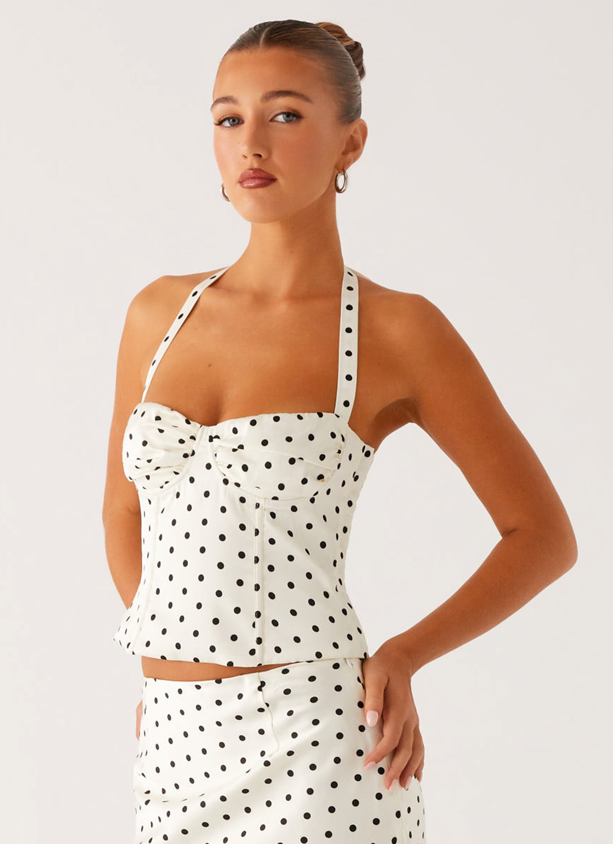 Monroe Halter Corset Top