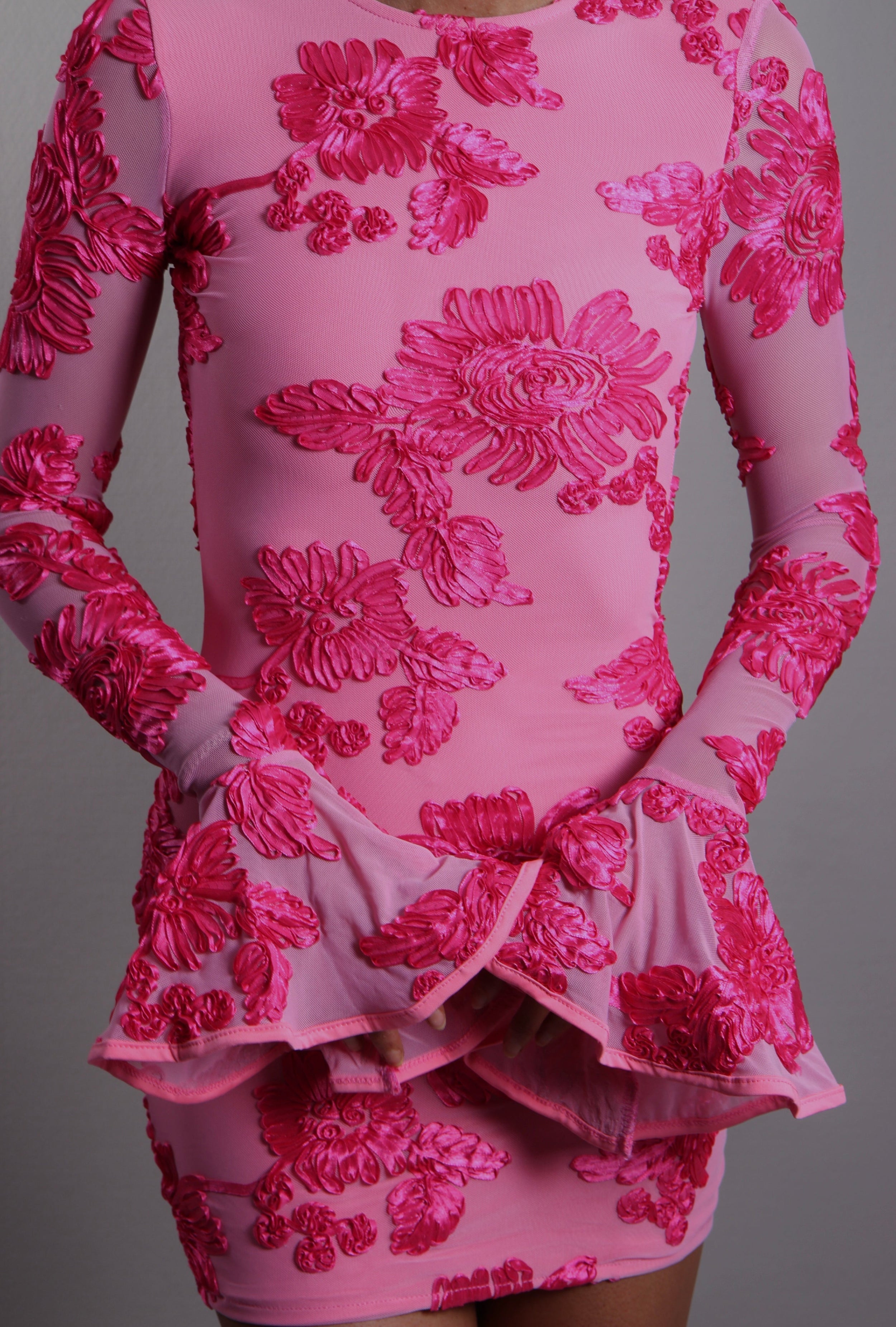 Flora Open Back Dress