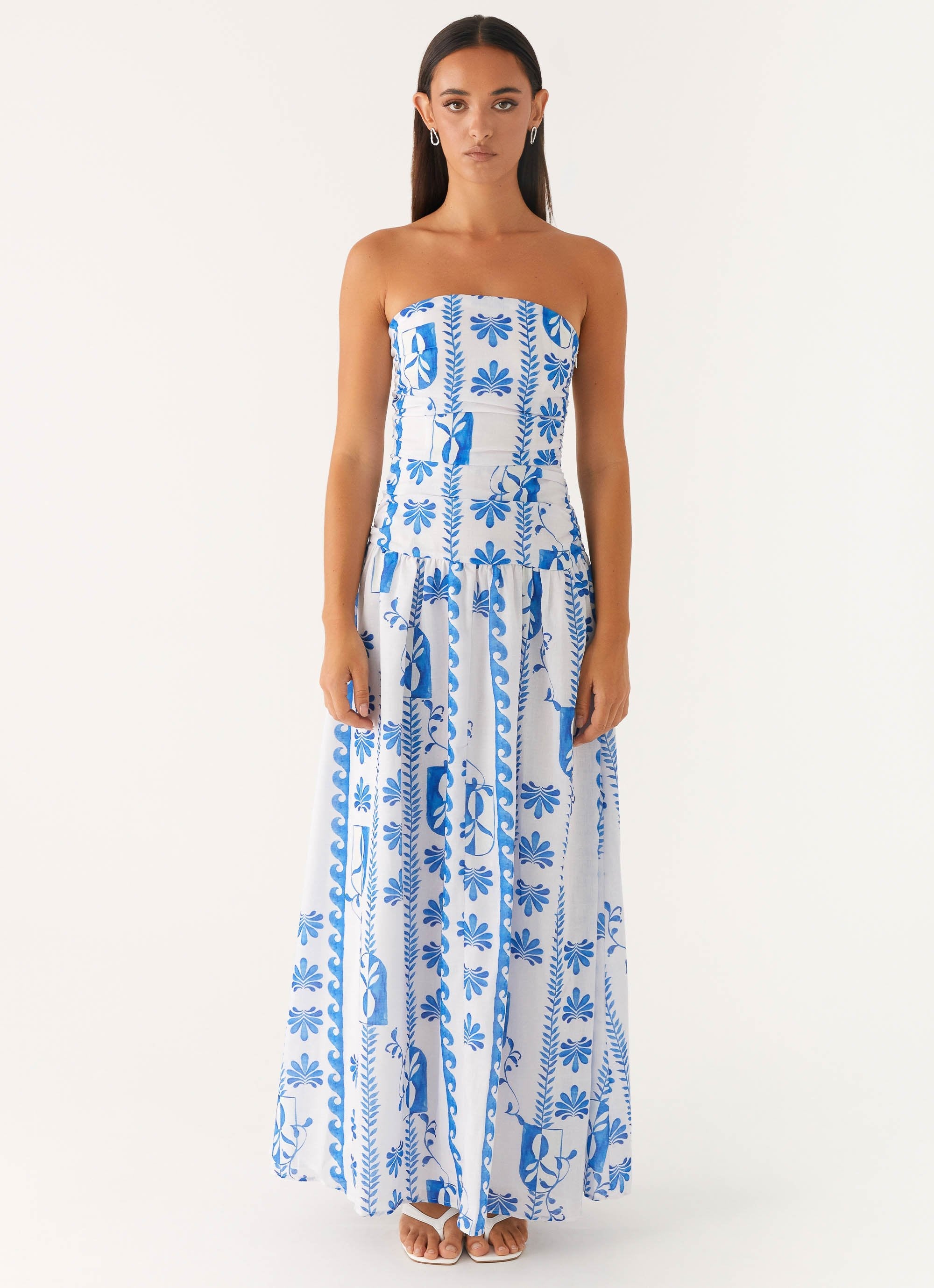 Serena Drop Waist Maxi
