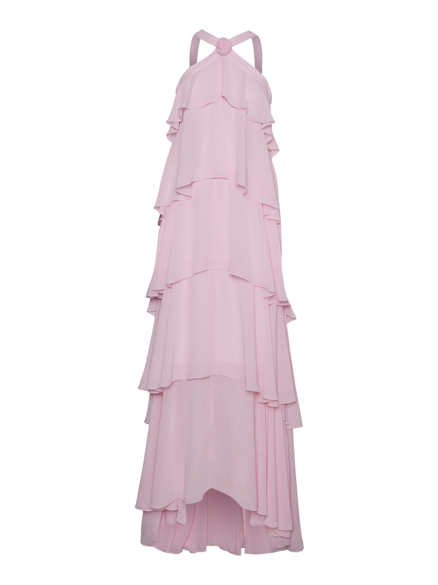 Élan Halter Maxi Dress