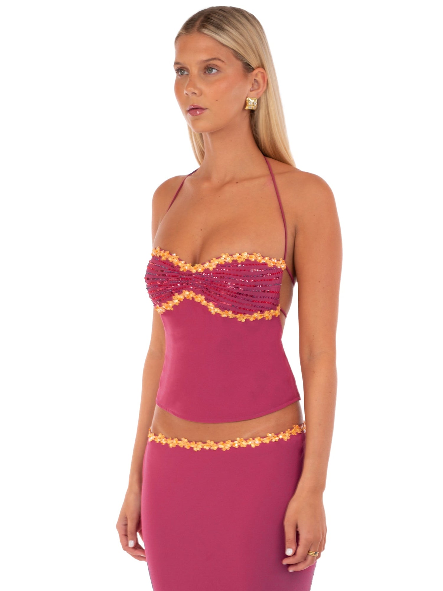 Elara Halter Top