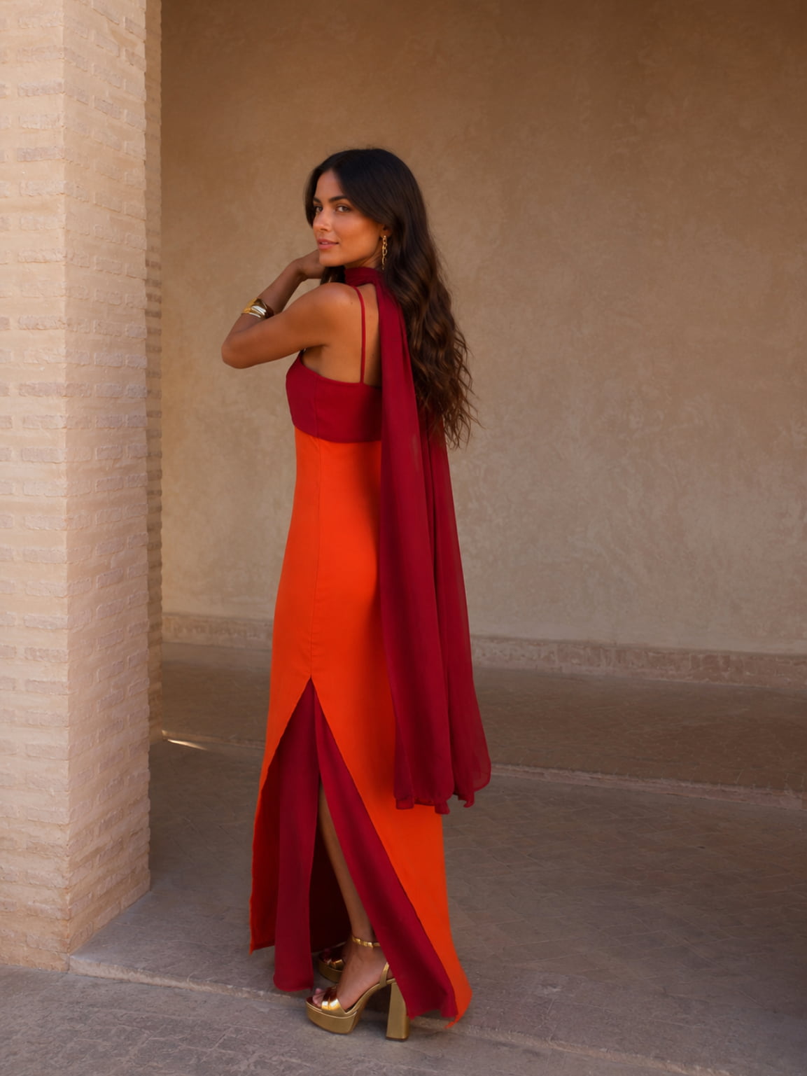 Alessa Scarf Maxi