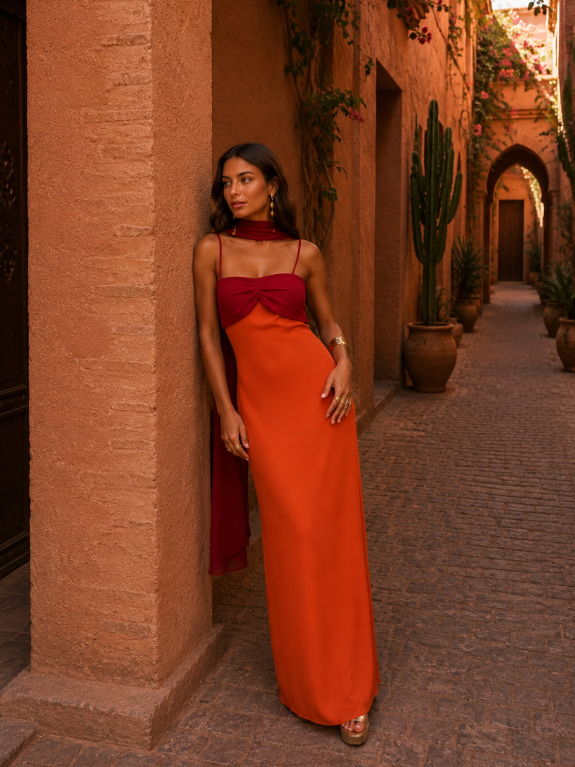 Alessa Scarf Maxi