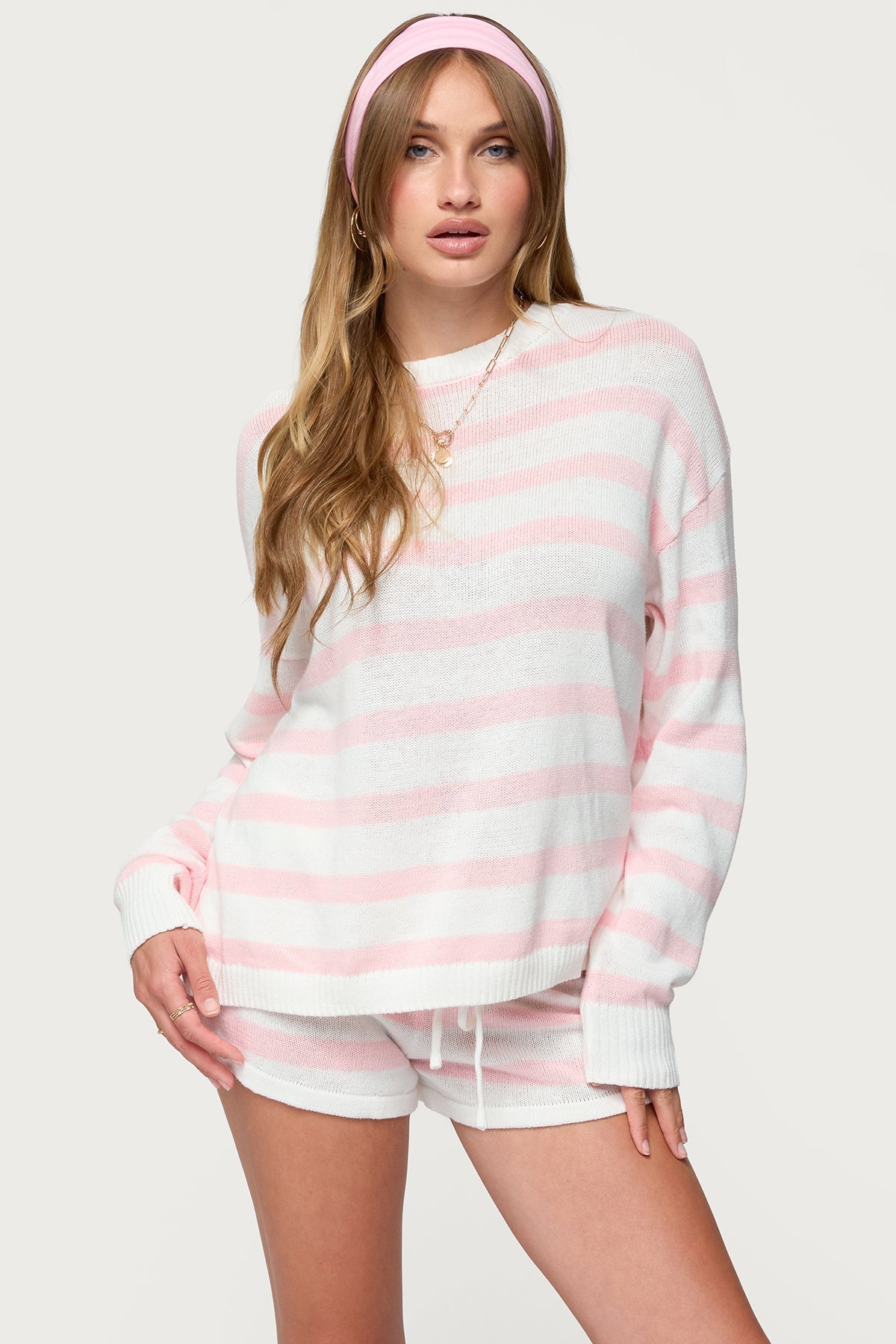 Callista Striped Knit Set