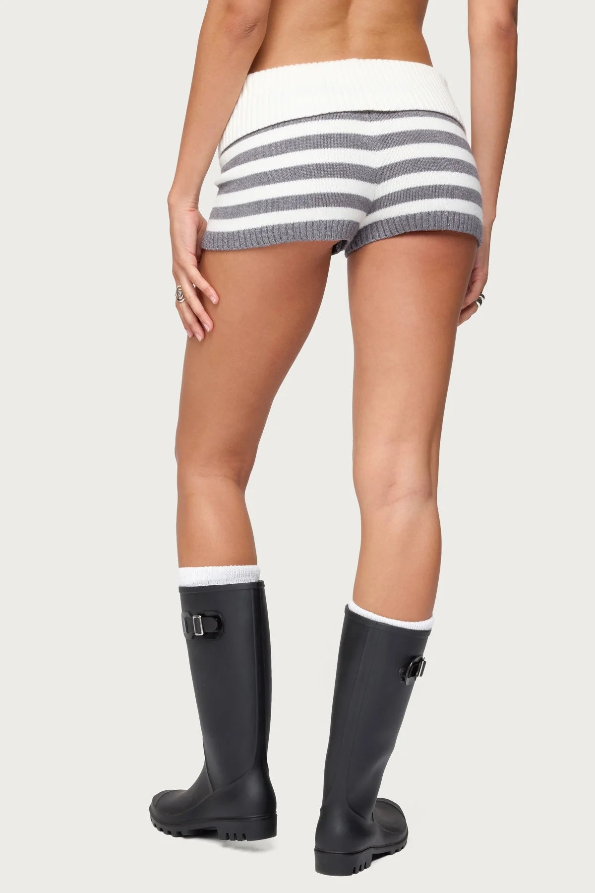 Striped Knit Lounge Set