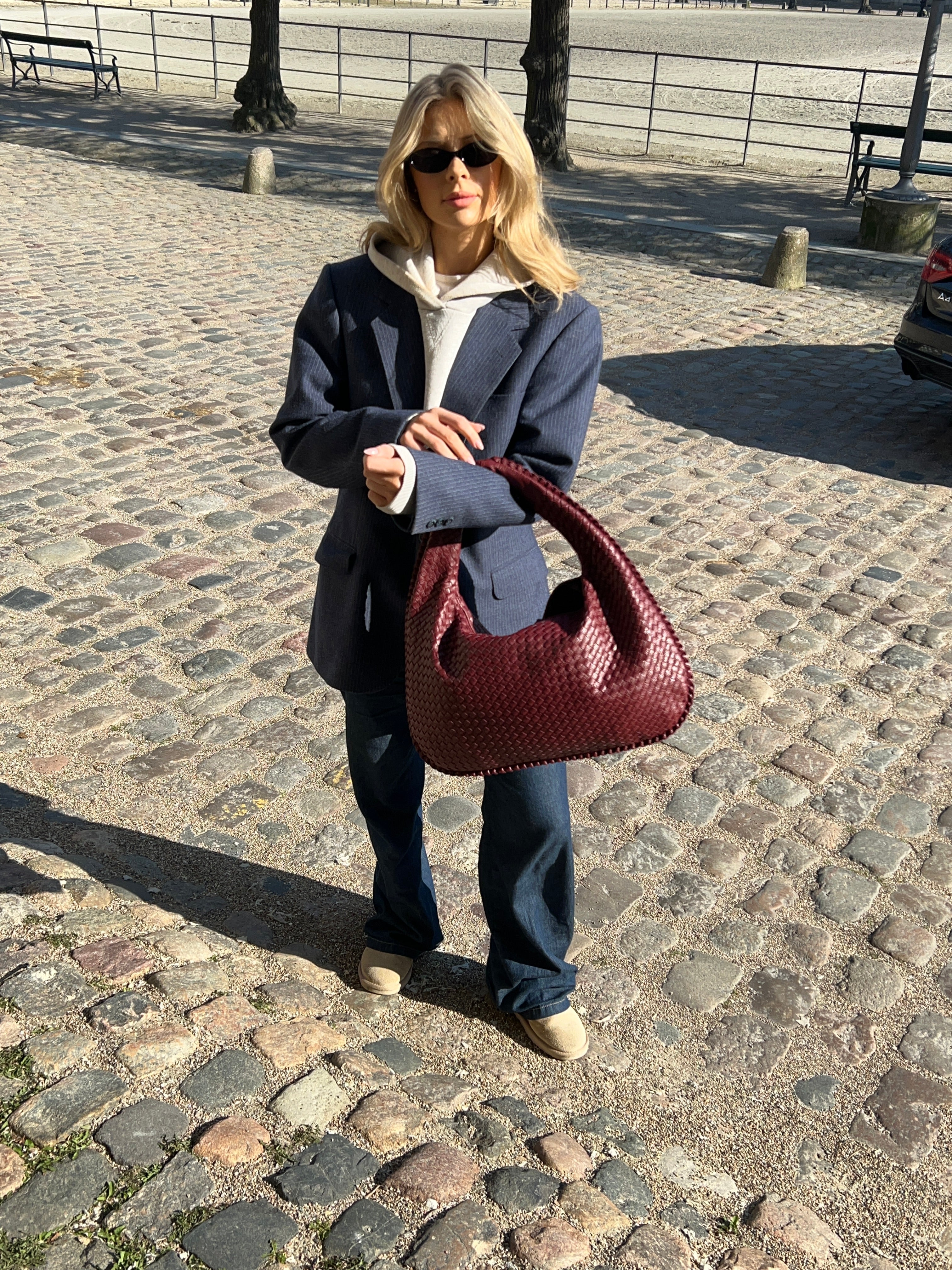 Aya Braided Shoulder Bag