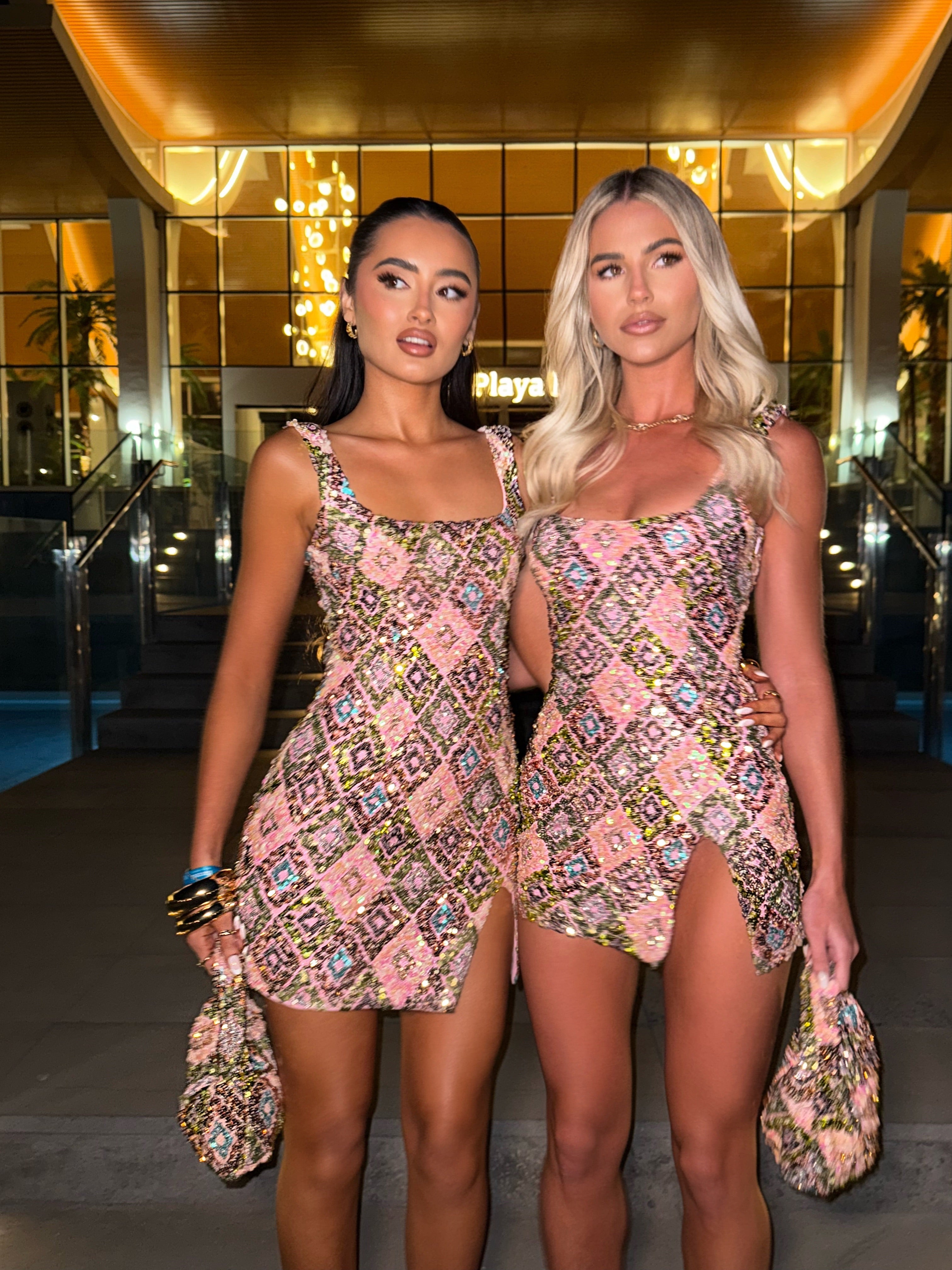 Luxe Sequin Mini Dress
