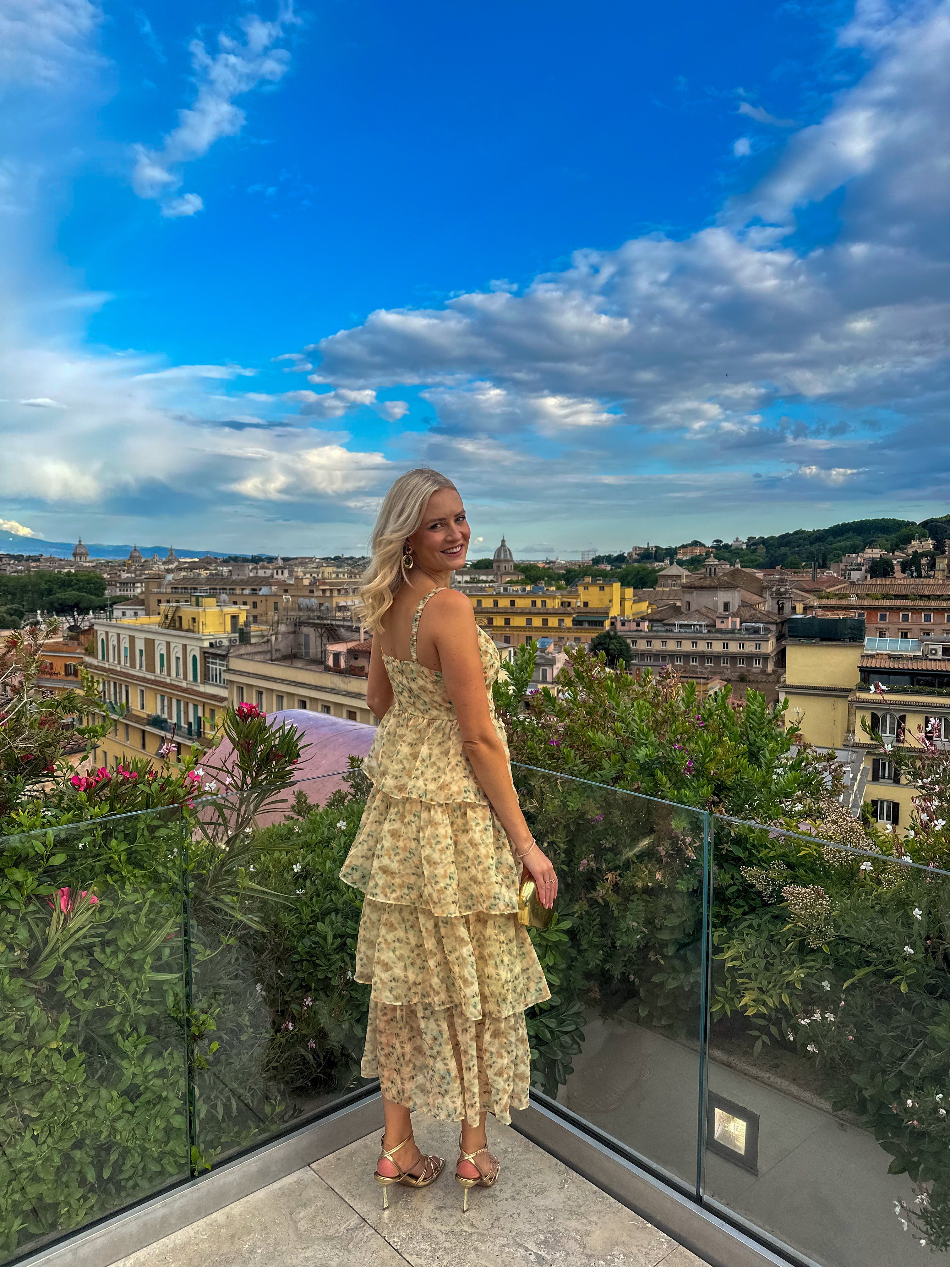 Puglia Ruffle Maxi Dress