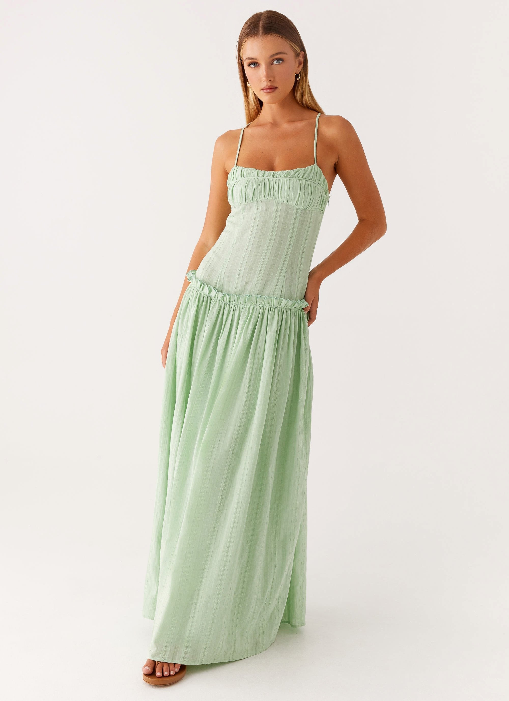 Seraphina Open Back Maxi
