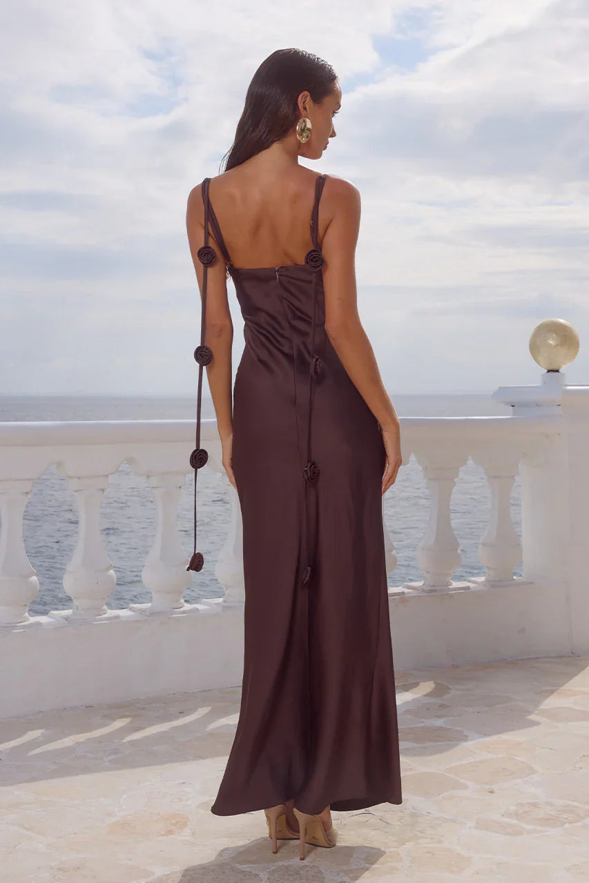 Flora Strap Maxi Dress