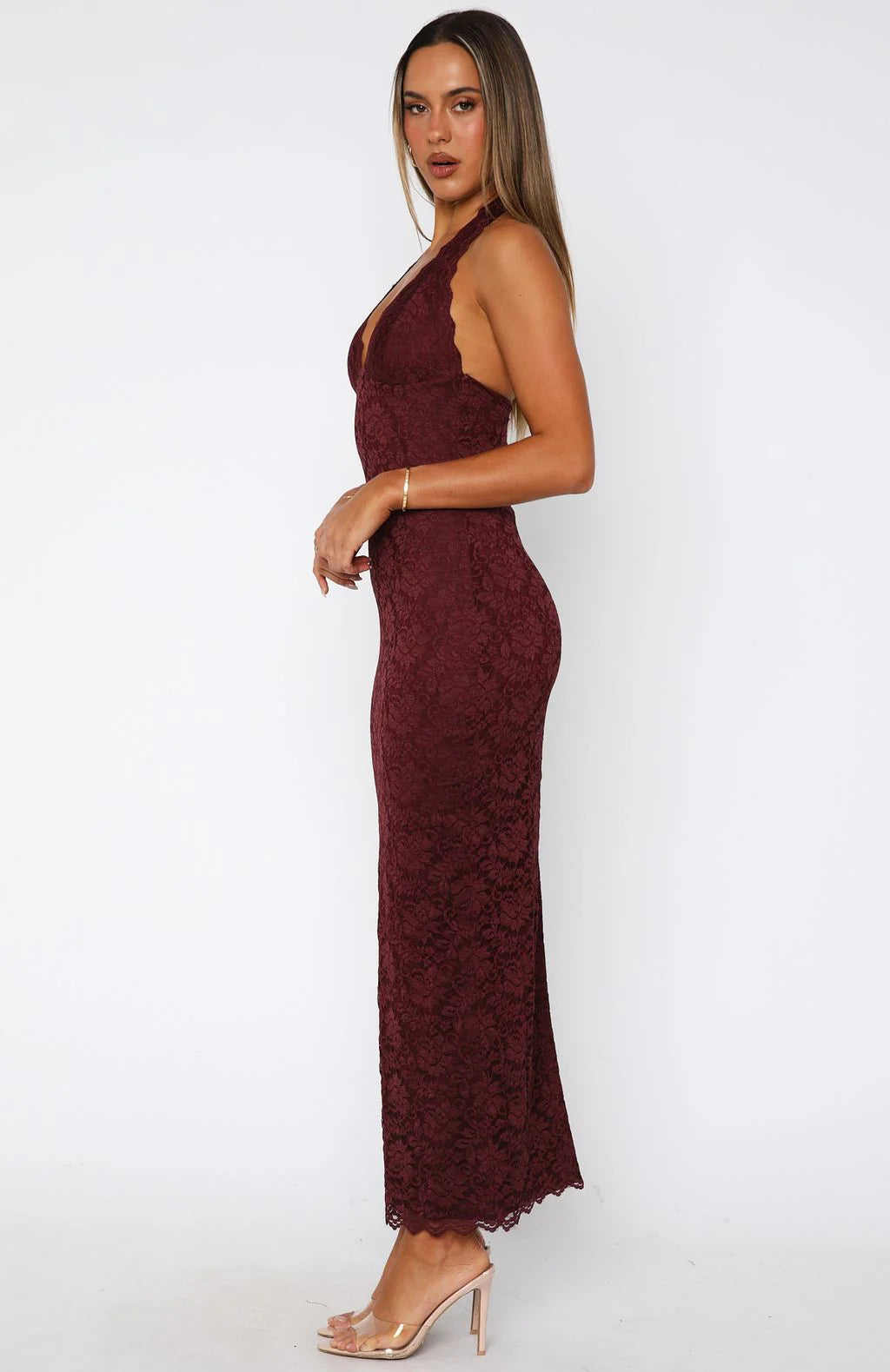 Elyssia Lace Maxi Dress