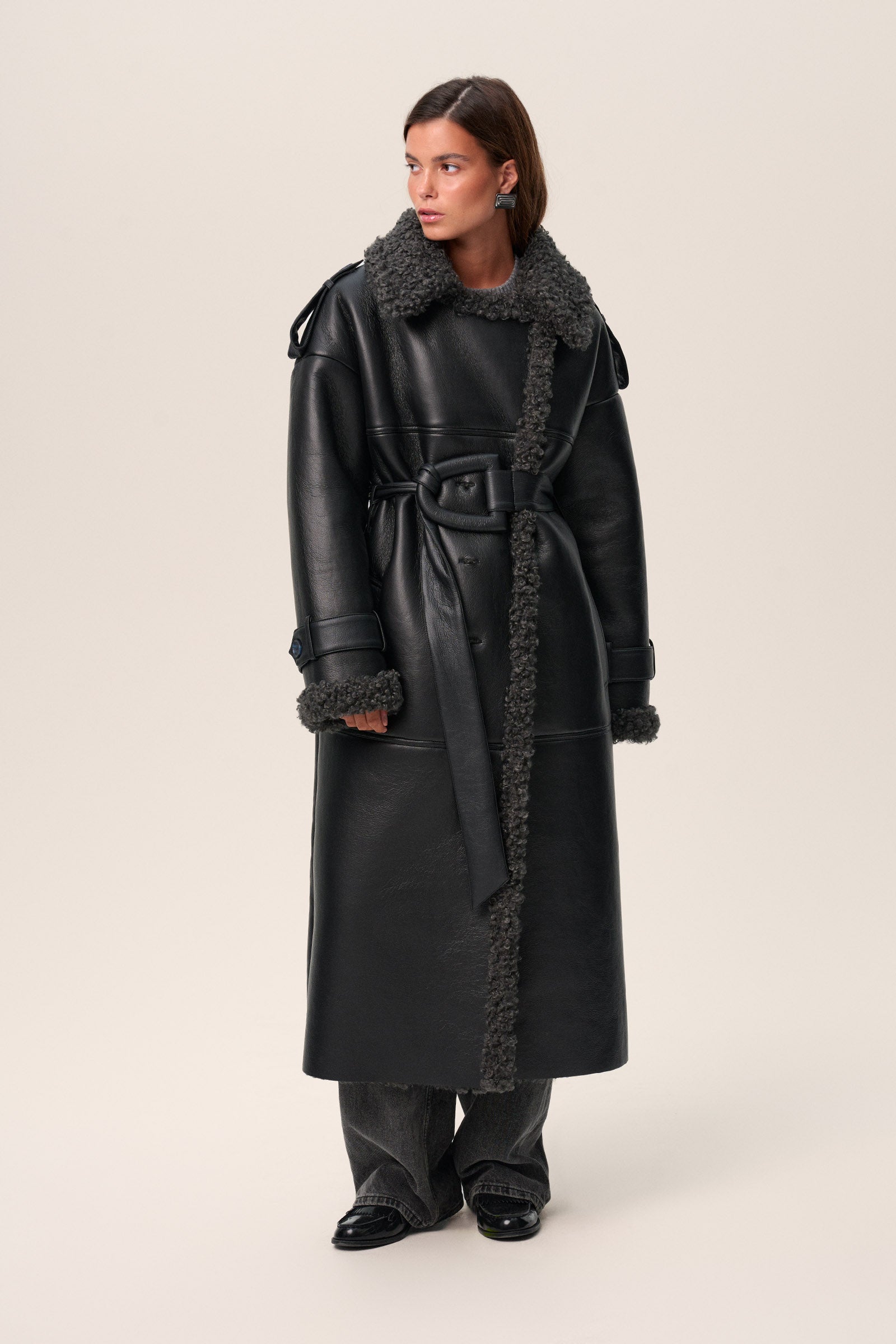 Arden Shearling Coat