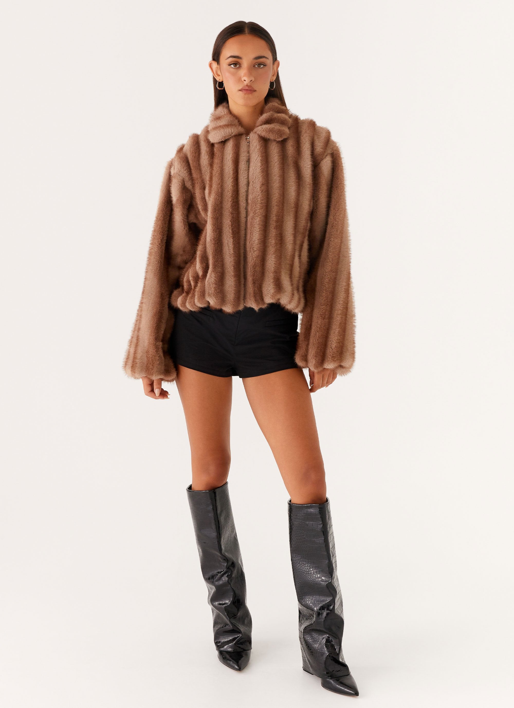 Aurora Faux Fur Jacket