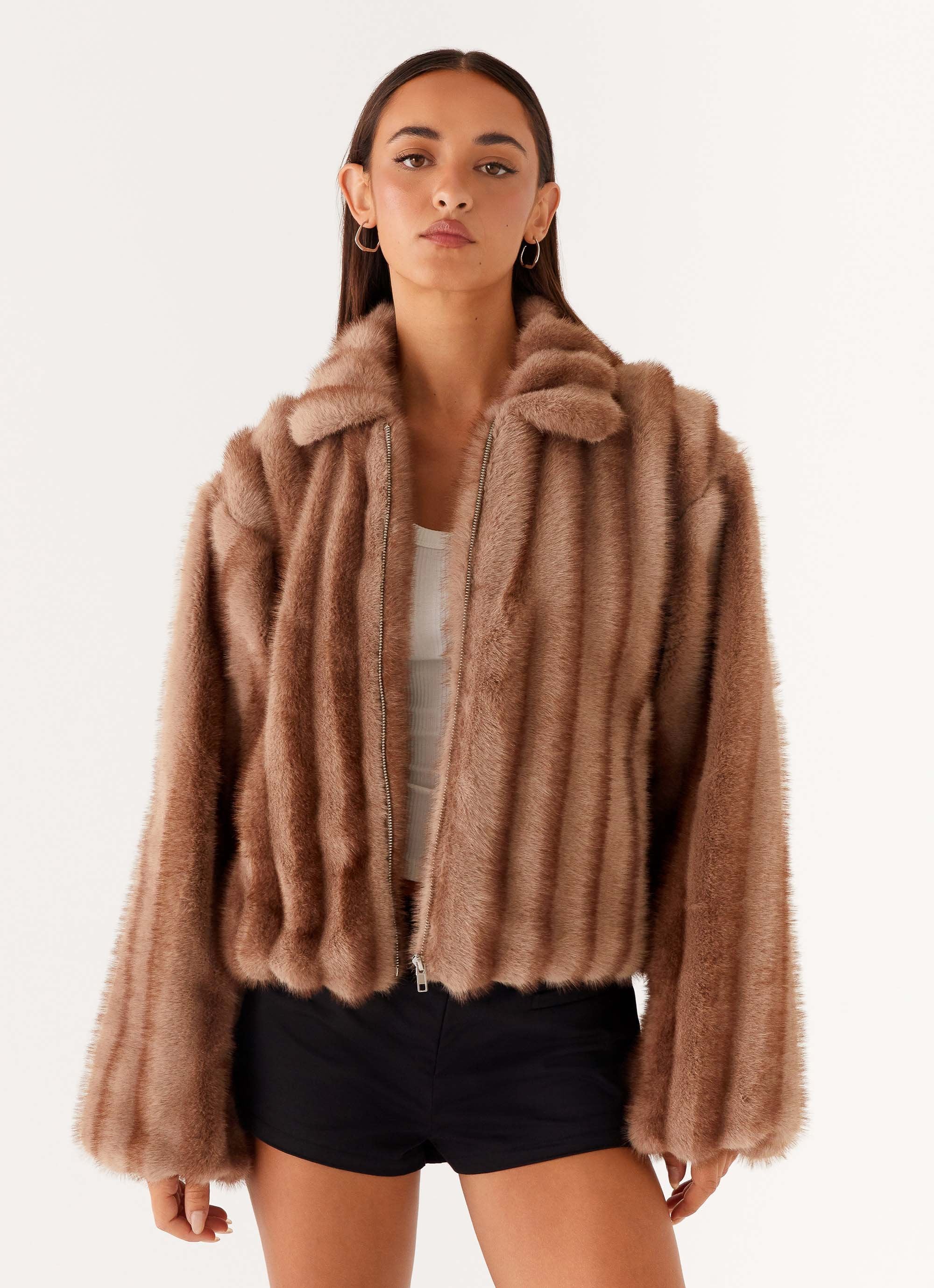 Aurora Faux Fur Jacket