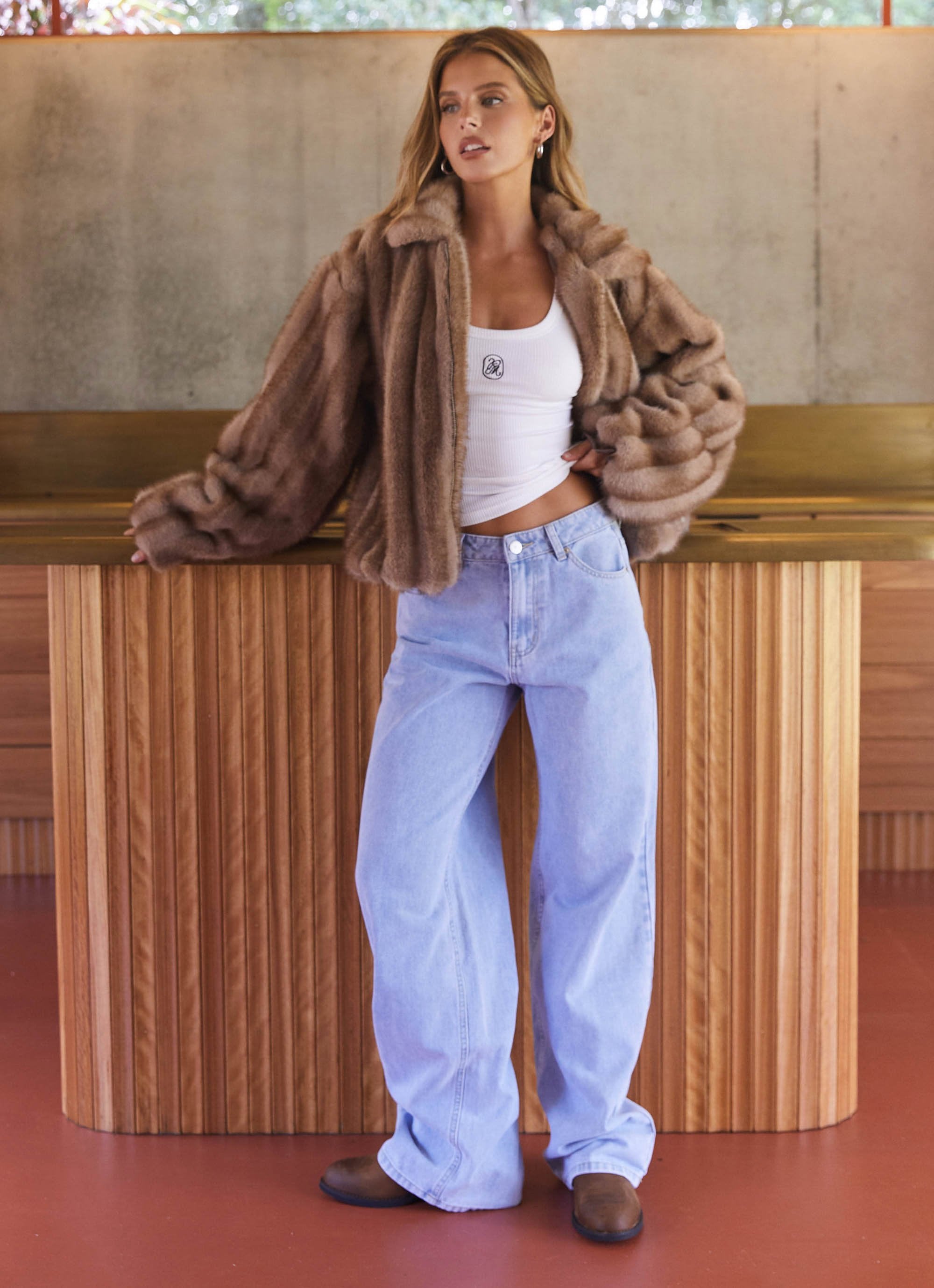 Aurora Faux Fur Jacket