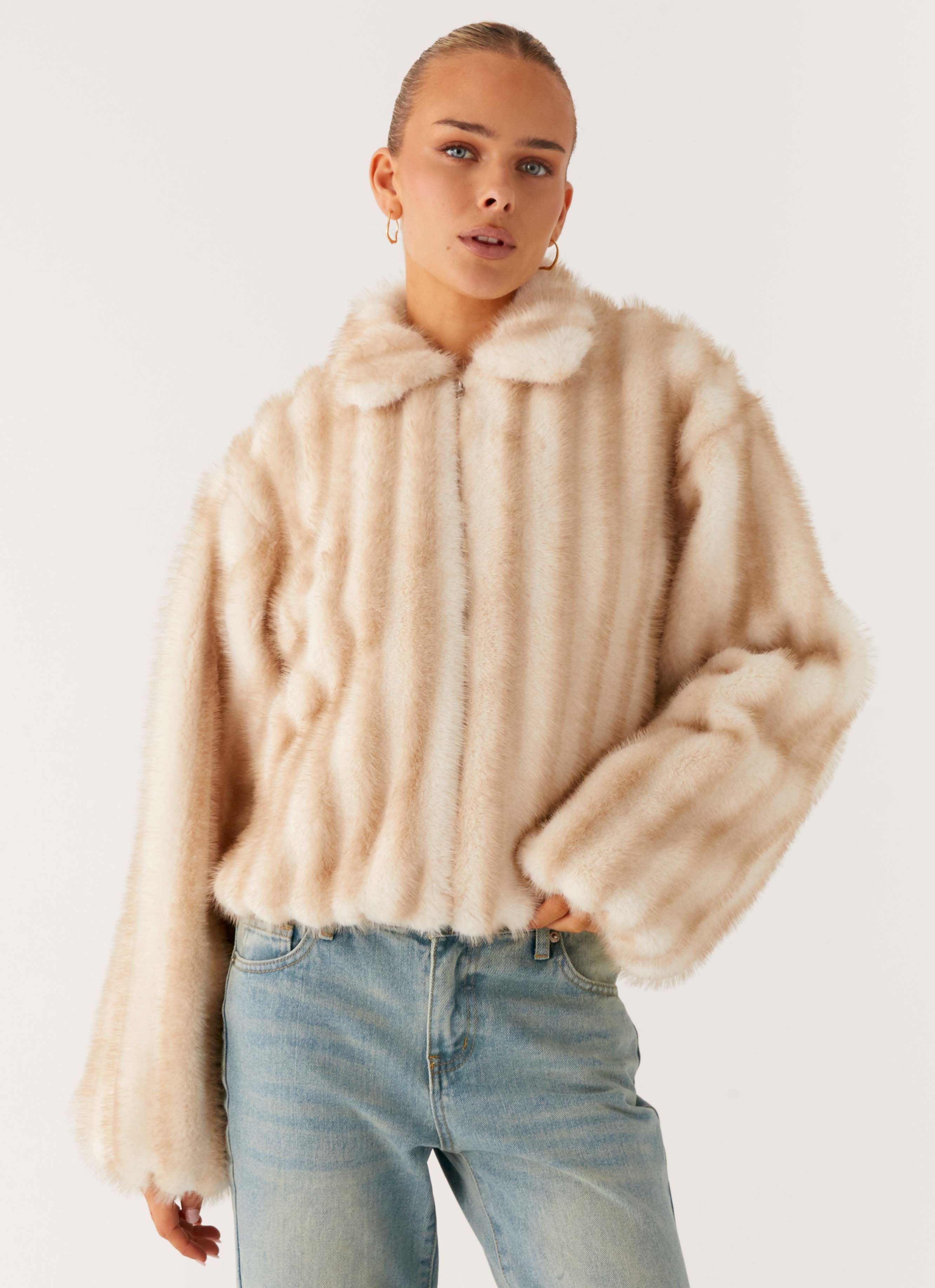 Aurora Faux Fur Jacket