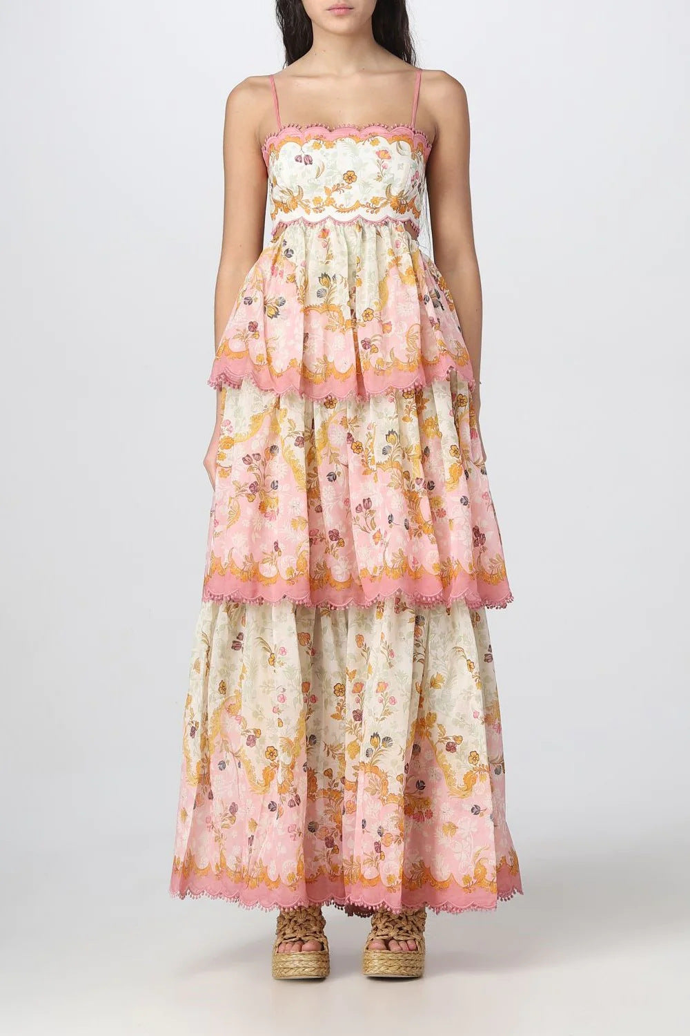 Blossom Lace Midi Dress