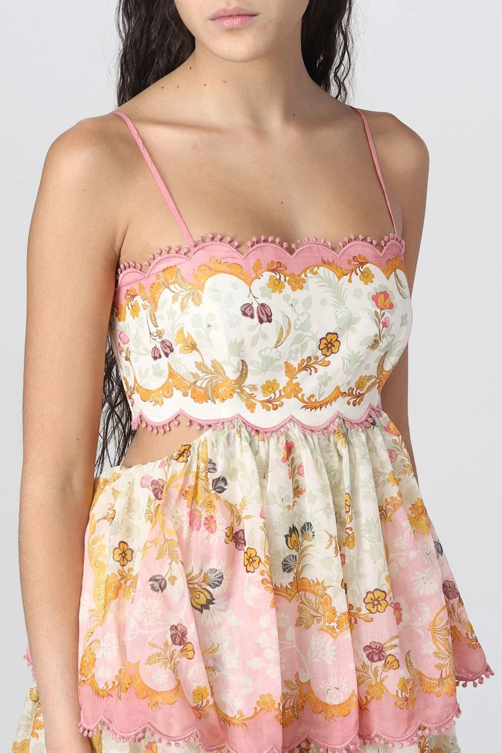 Blossom Lace Midi Dress