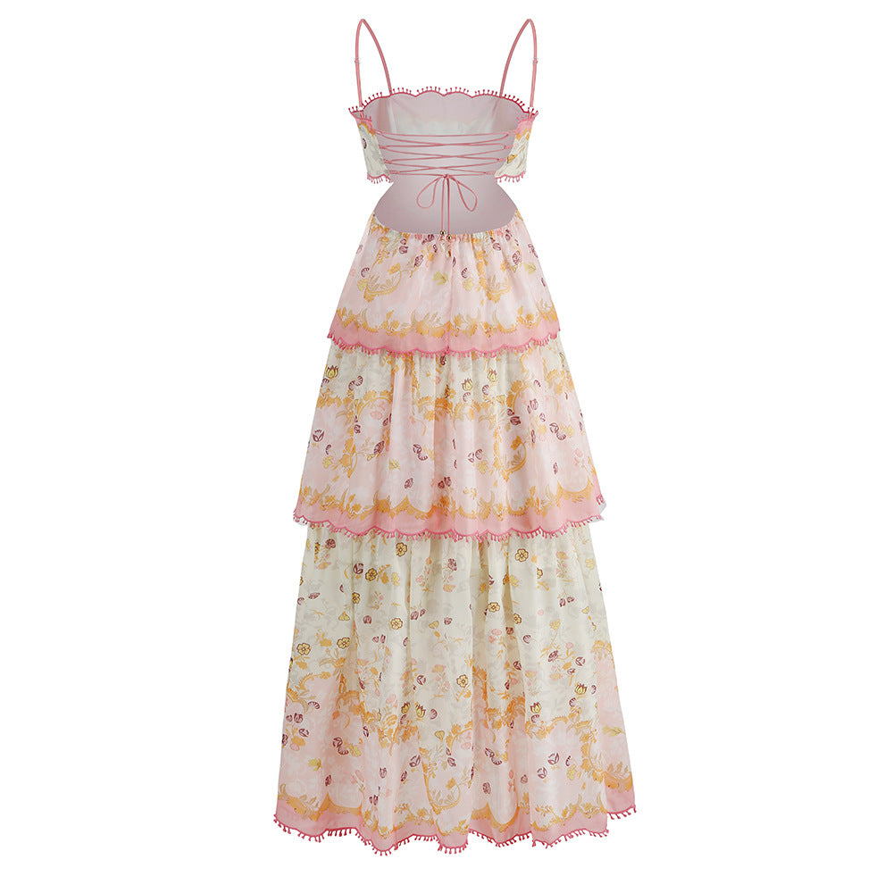 Blossom Lace Midi Dress