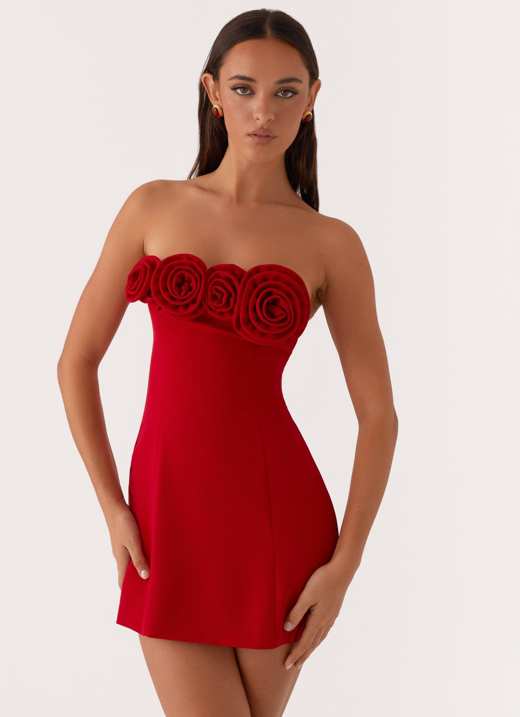 Blossom Bodycon Mini Dress