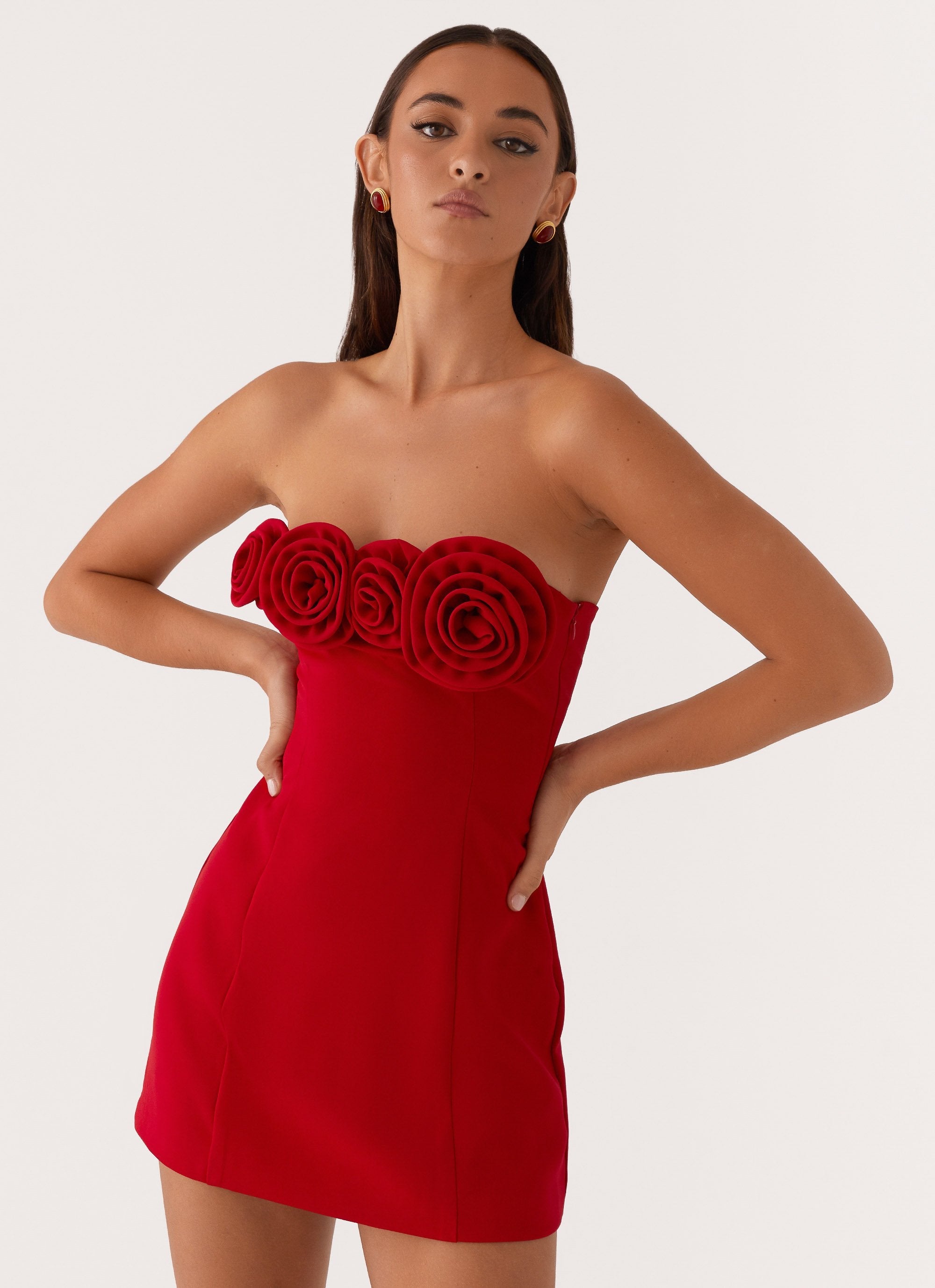 Blossom Bodycon Mini Dress