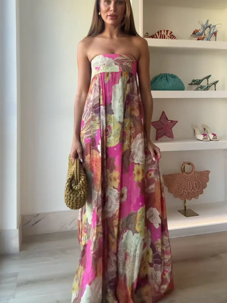Lumi Floral Maxi Dress