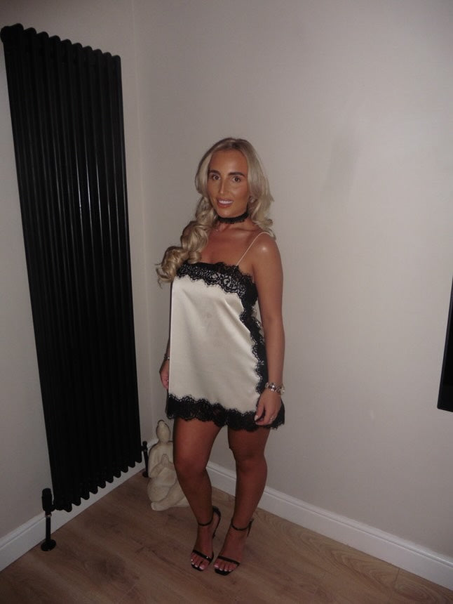 Nori Satin Mini Dress