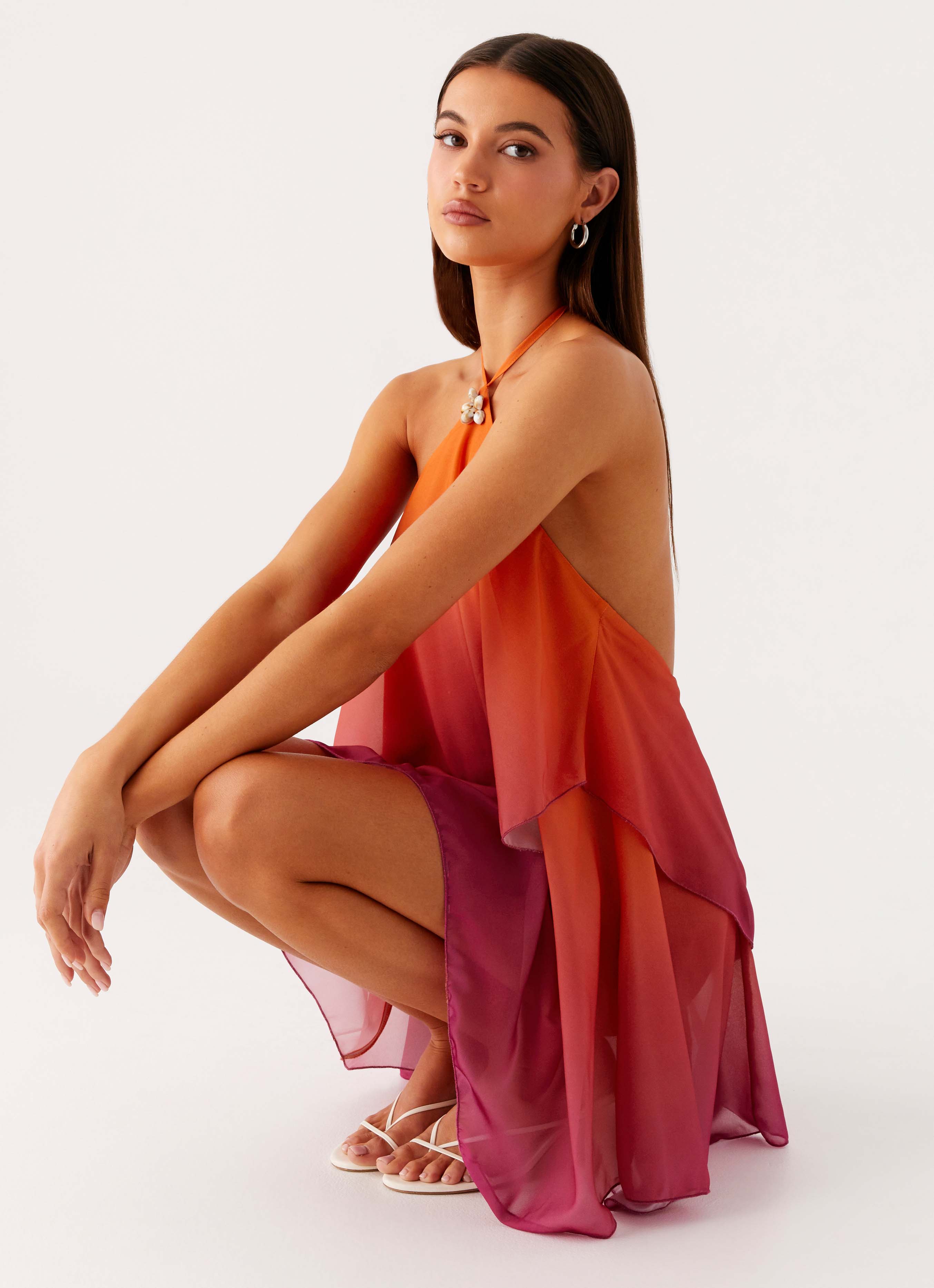 Solara Halter Mini Dress