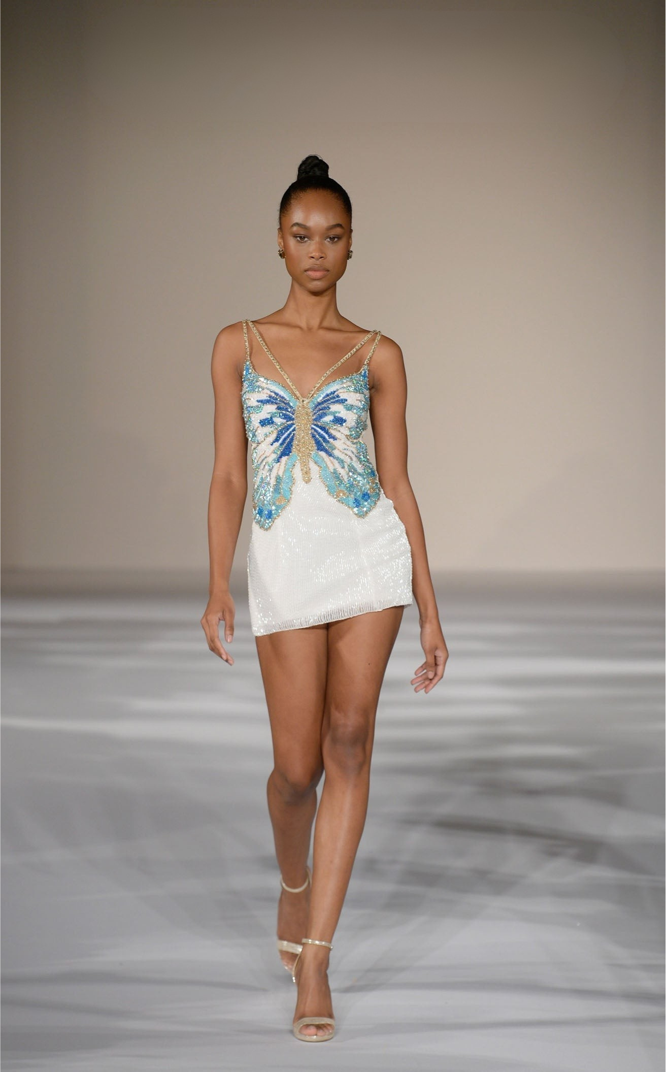 Aurelia Butterfly Mini Dress