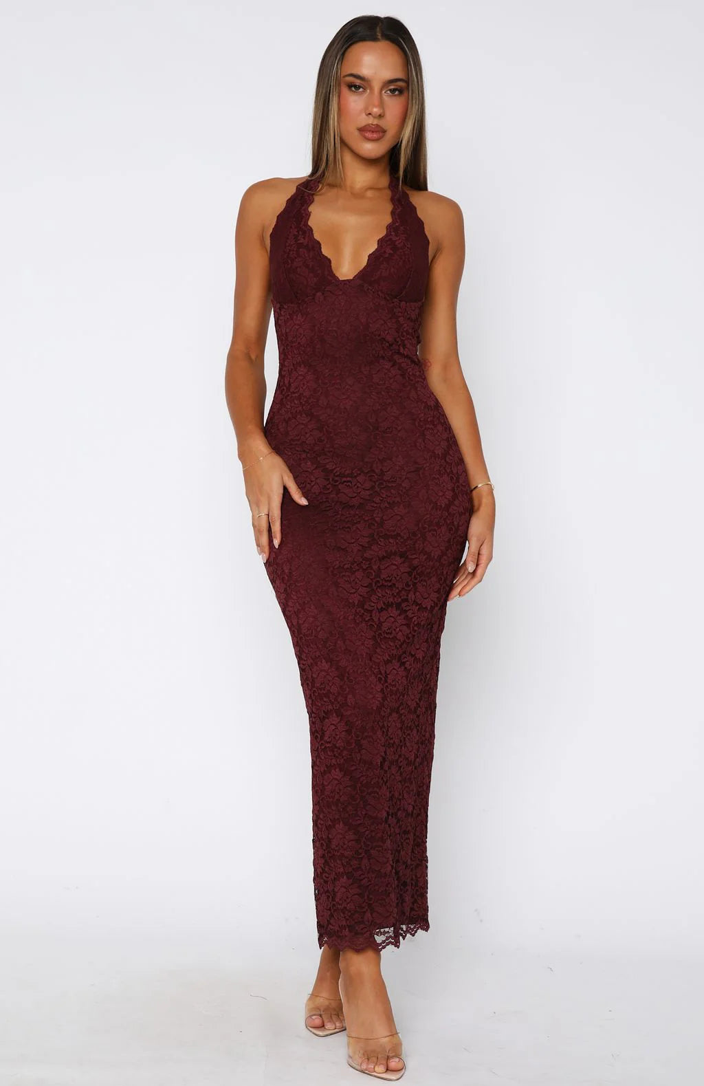 Elyssia Lace Maxi Dress