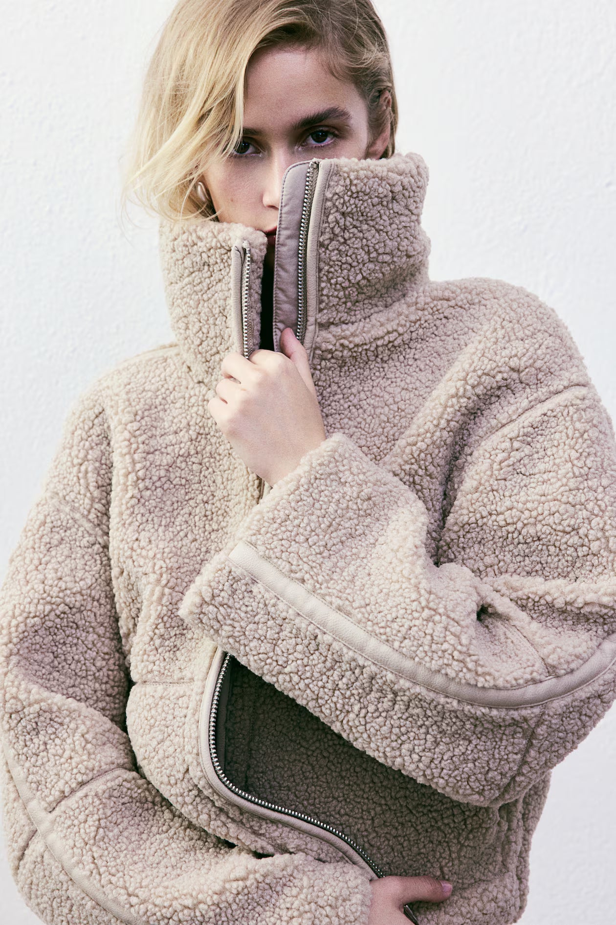 Oversized Teddy Jacket