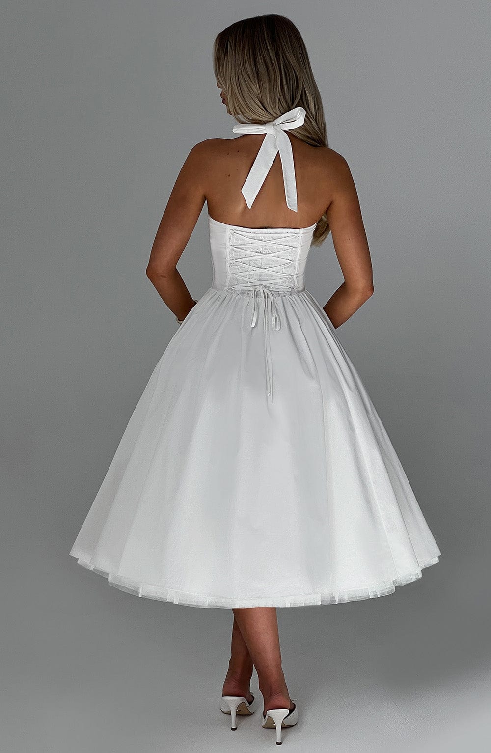 Cressida Halter Midi Dress